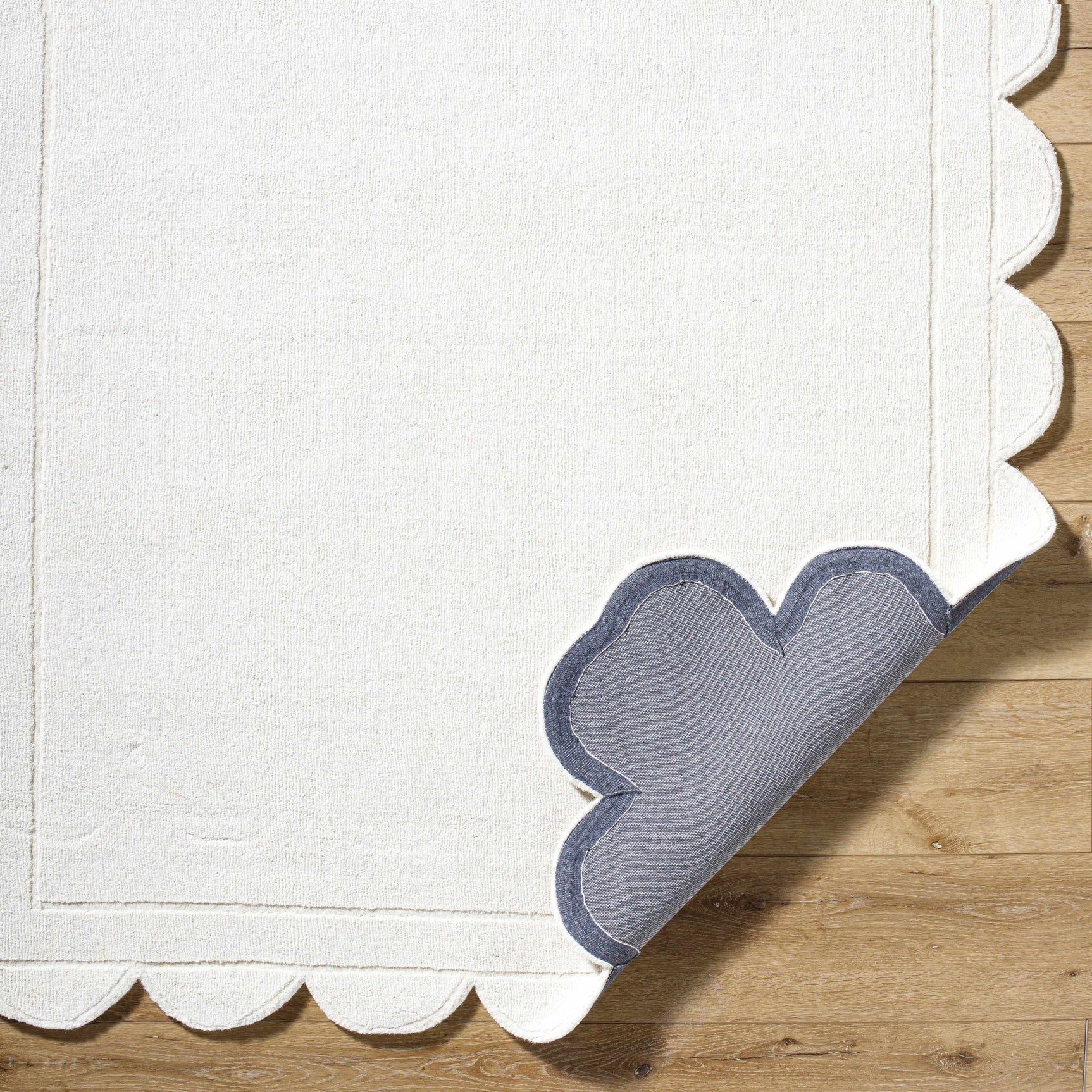 Uhuro White Geometric Area Rug - Ornate Home