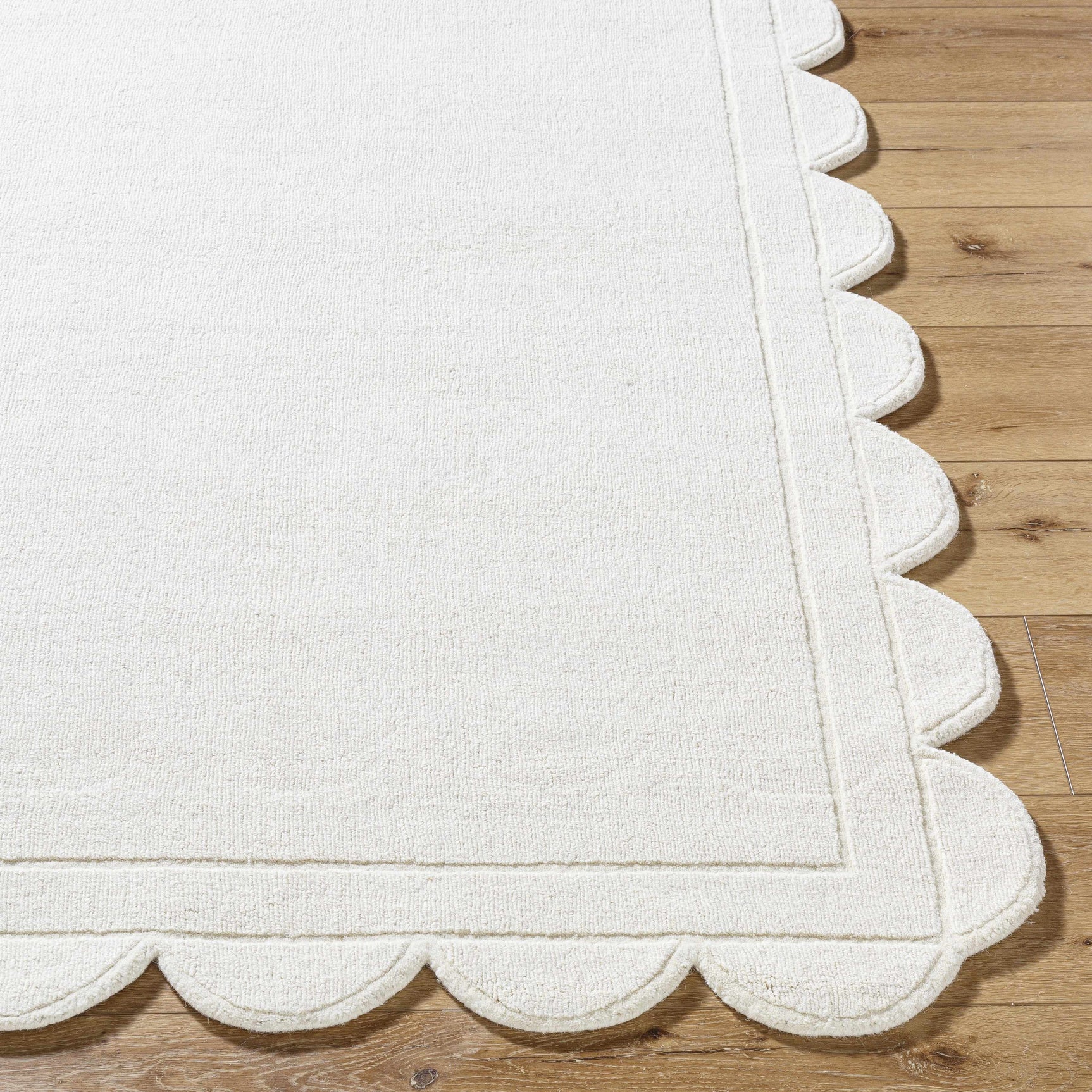 Uhuro White Geometric Area Rug - Ornate Home