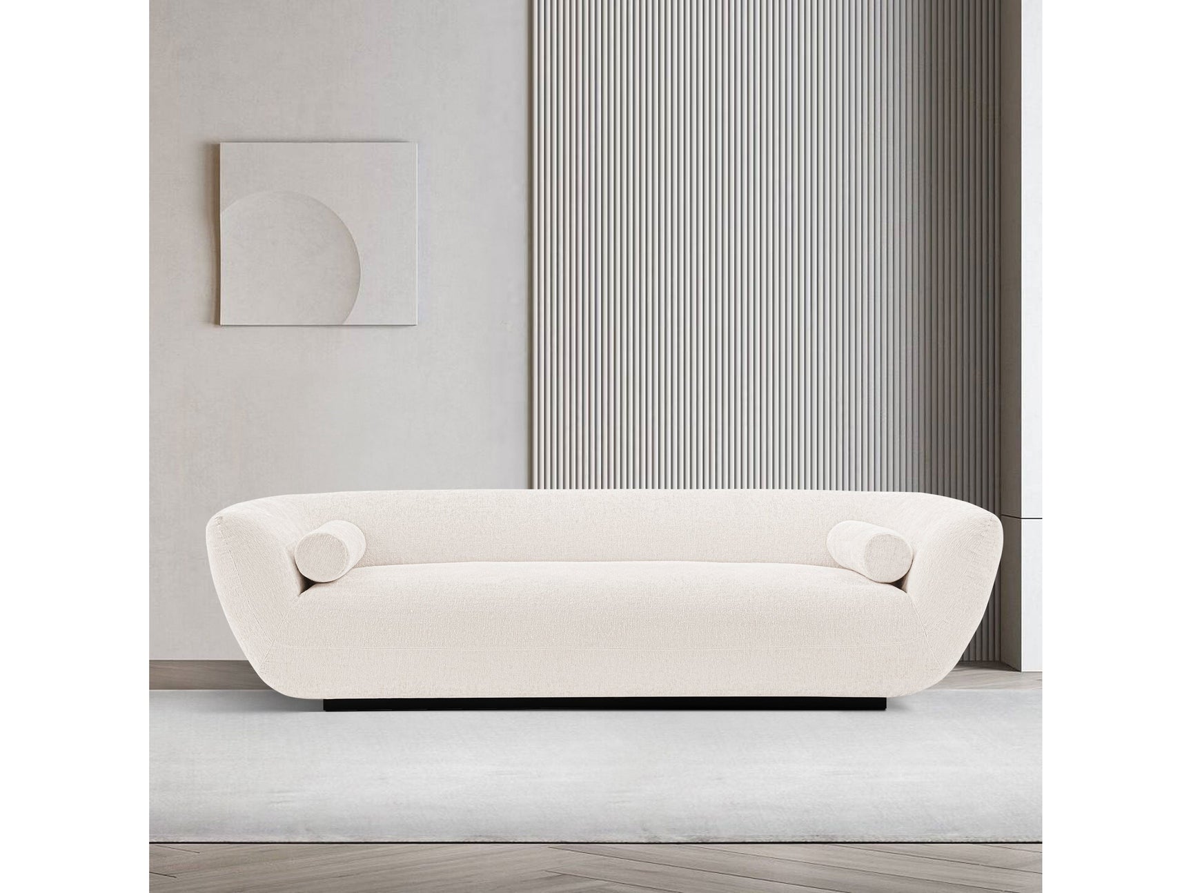 Ulka Sofa in Cream - Ornate Home