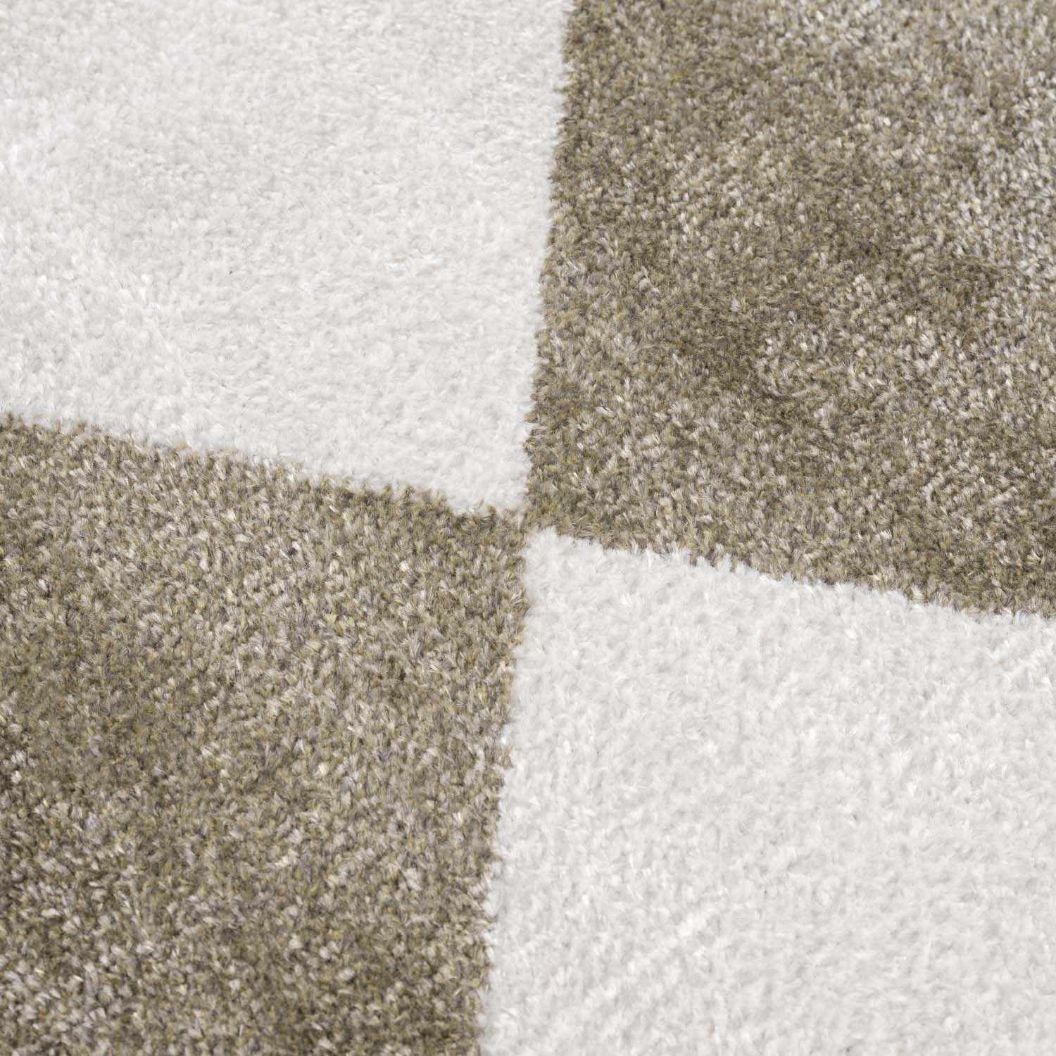 Ulric Green Diamond Washable Area Rug - Ornate Home