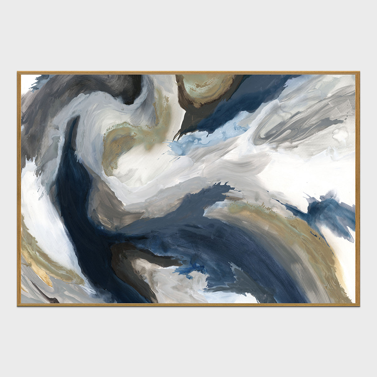 Ultra Marine I Blue Painting Art by Buddy Whitlock - Ornate Home