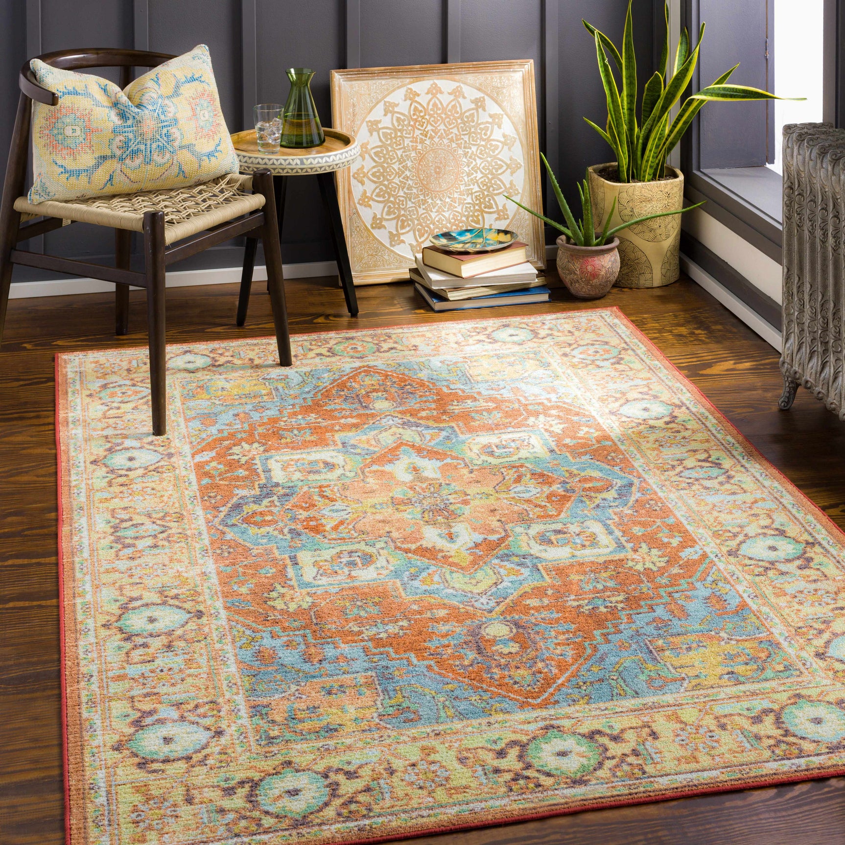 Umabay Washable Area Rug - Clearance - Ornate Home