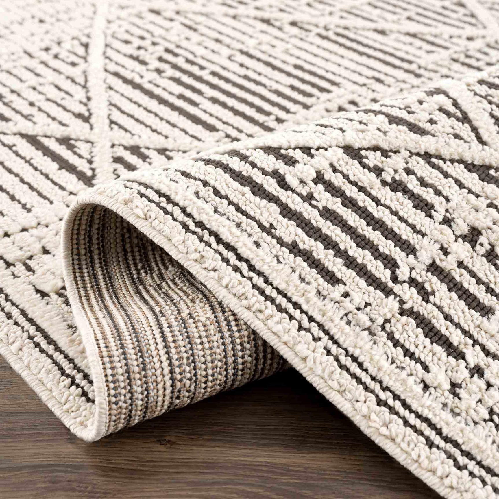 Umay Textured Beige Rug - Clearance - Ornate Home
