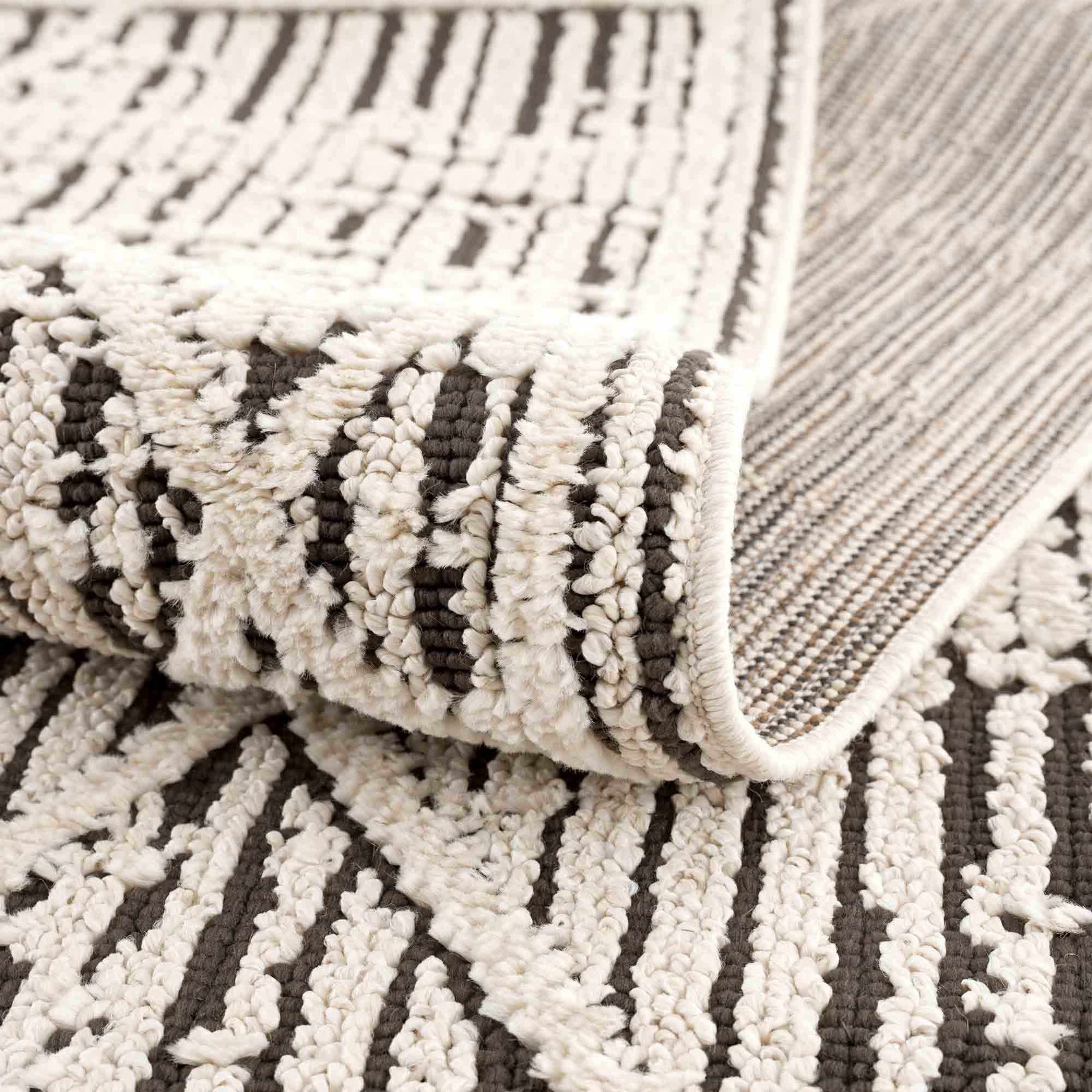 Umay Textured Beige Rug - Clearance - Ornate Home