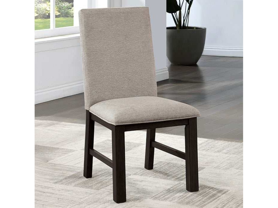 Umbria Antique Black & Gray Dining Chair (Set of 2) - Ornate Home