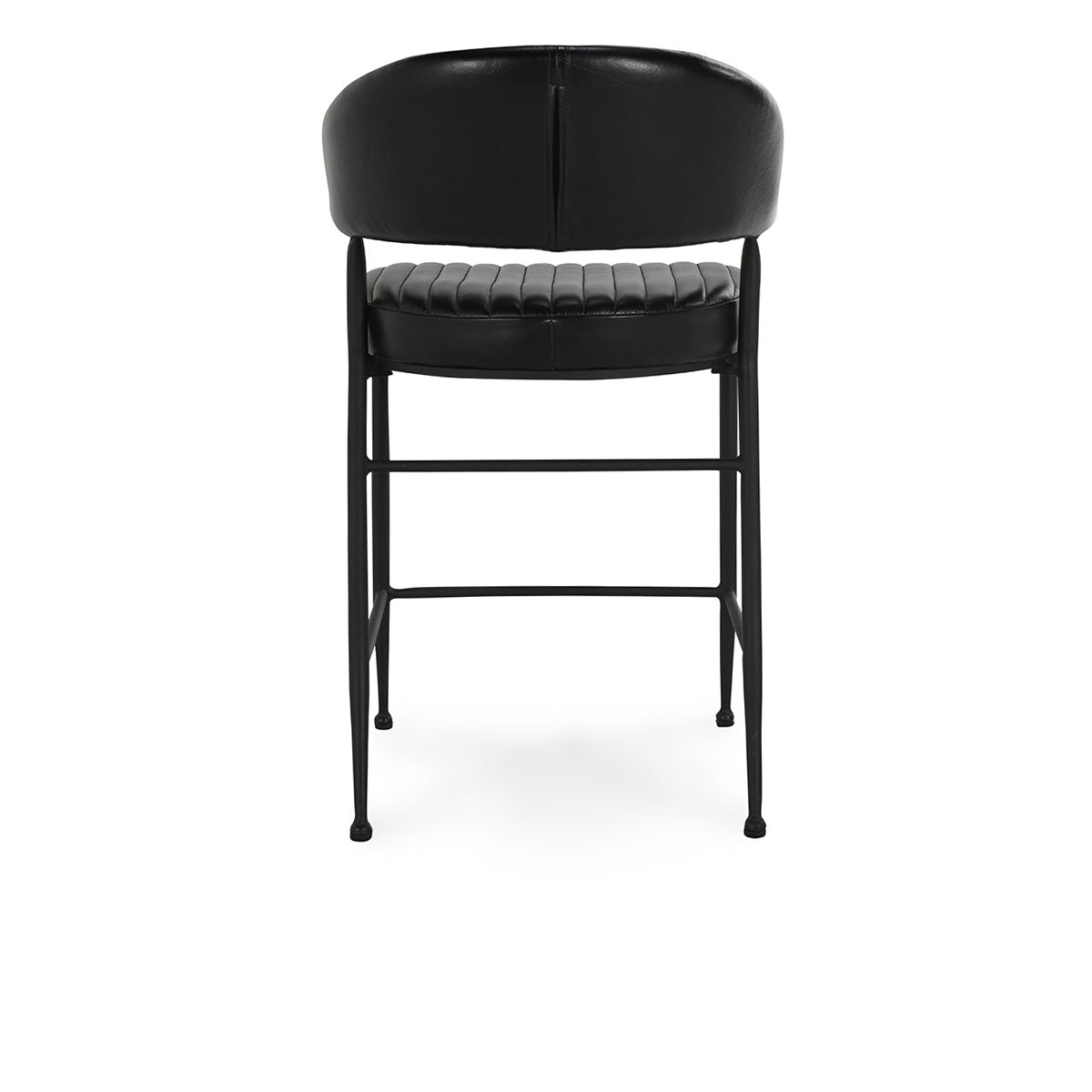 Umbria Black 26" Counter Stool - Ornate Home