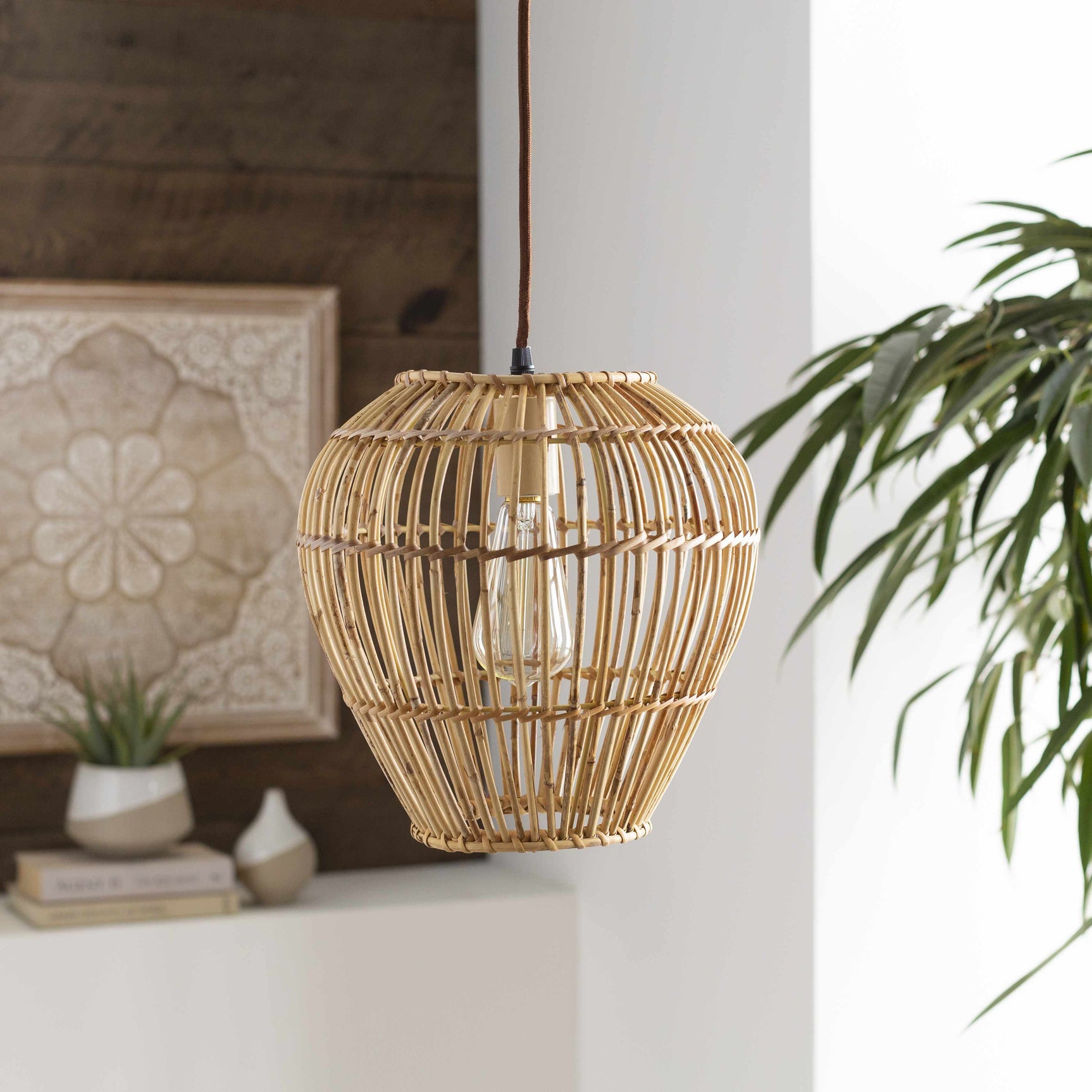 Unionport Rattan Ceiling Lighting - Clearance - Ornate Home