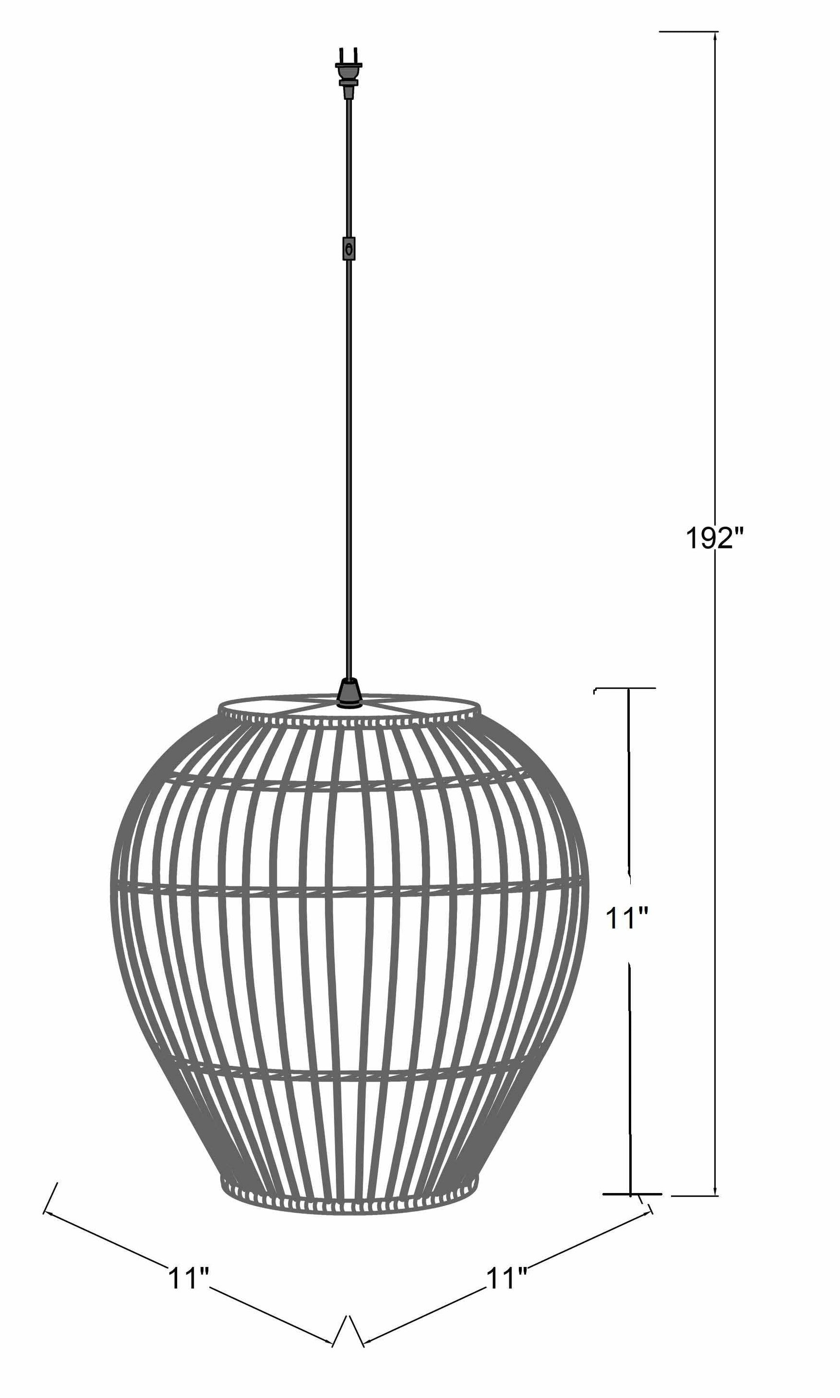 Unionport Rattan Ceiling Lighting - Clearance - Ornate Home