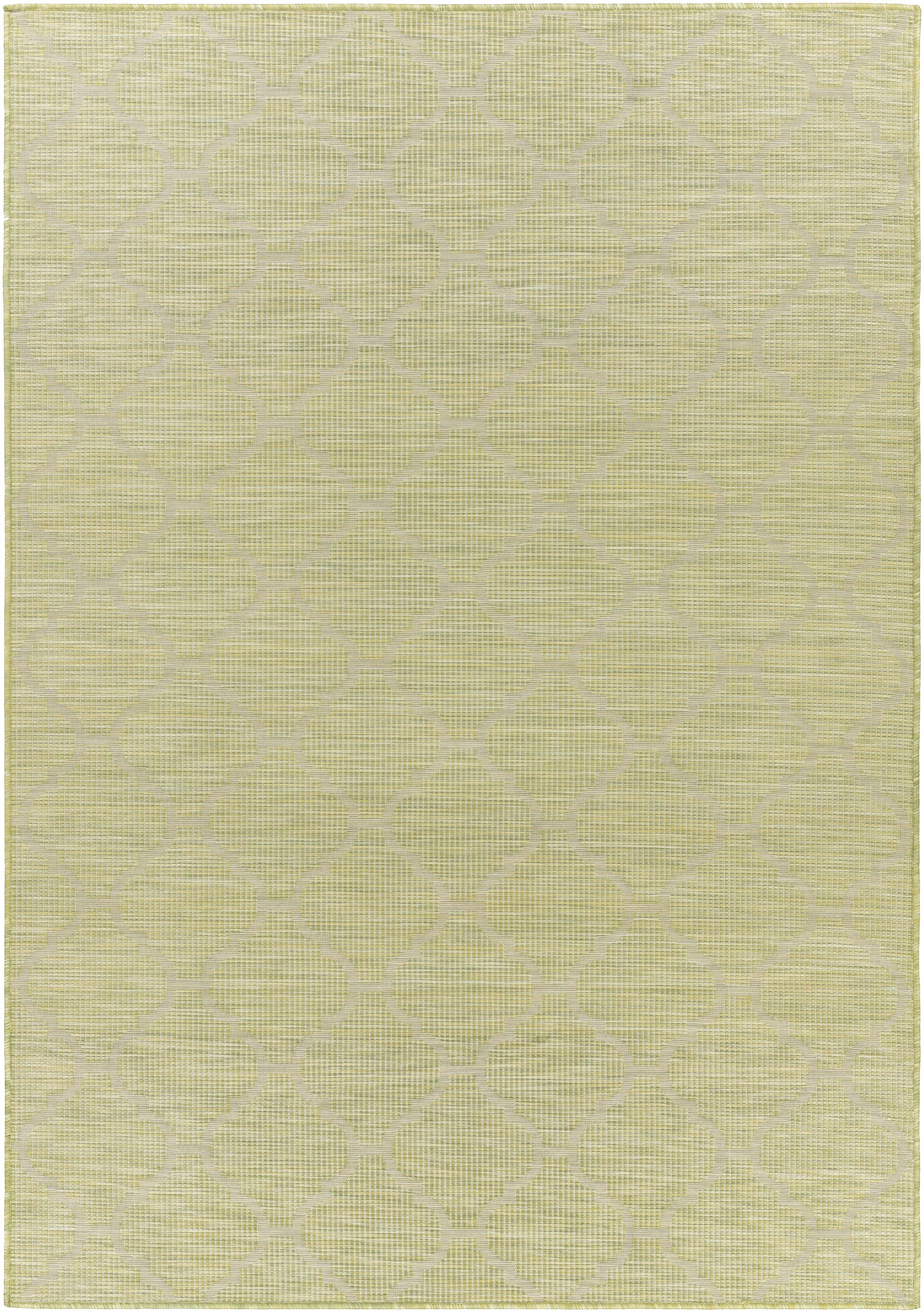 Unique Outdoor Trellis Area Rug, Olive Green - Clearance - Ornate Home