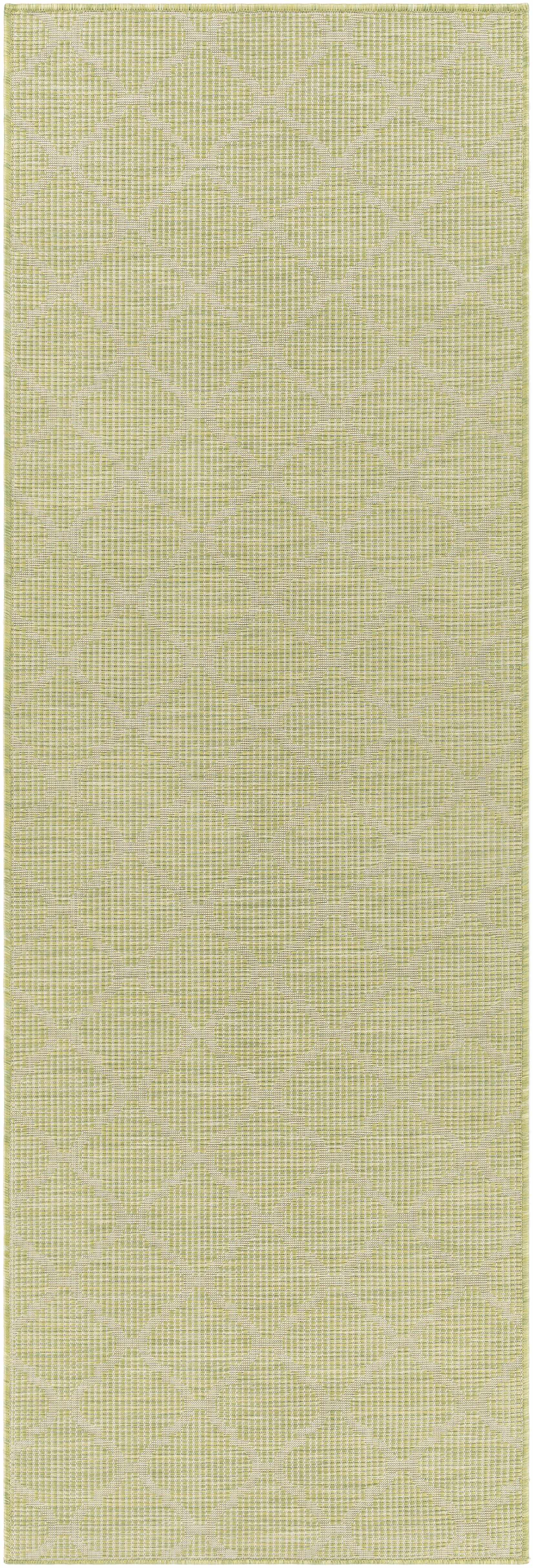 Unique Outdoor Trellis Area Rug, Olive Green - Clearance - Ornate Home