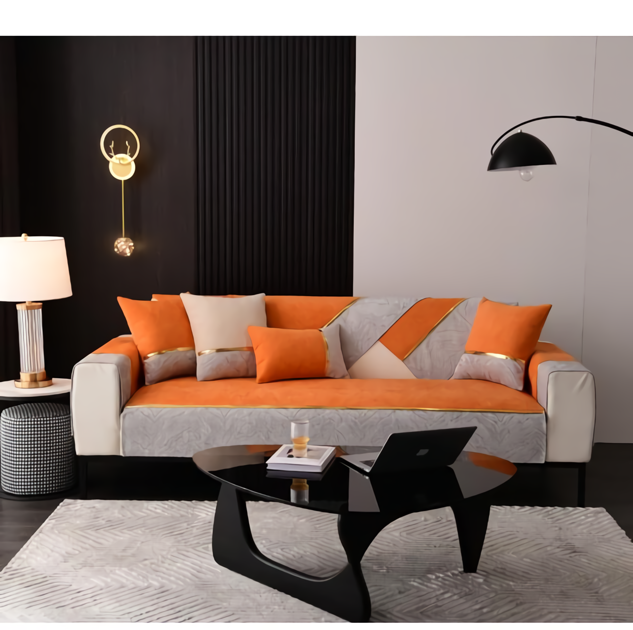 Universal Sofa Cushions for All Seasons Comfortable, Soft, Non-slip, Breathable Seat and Backrest Covers - Ornate Home