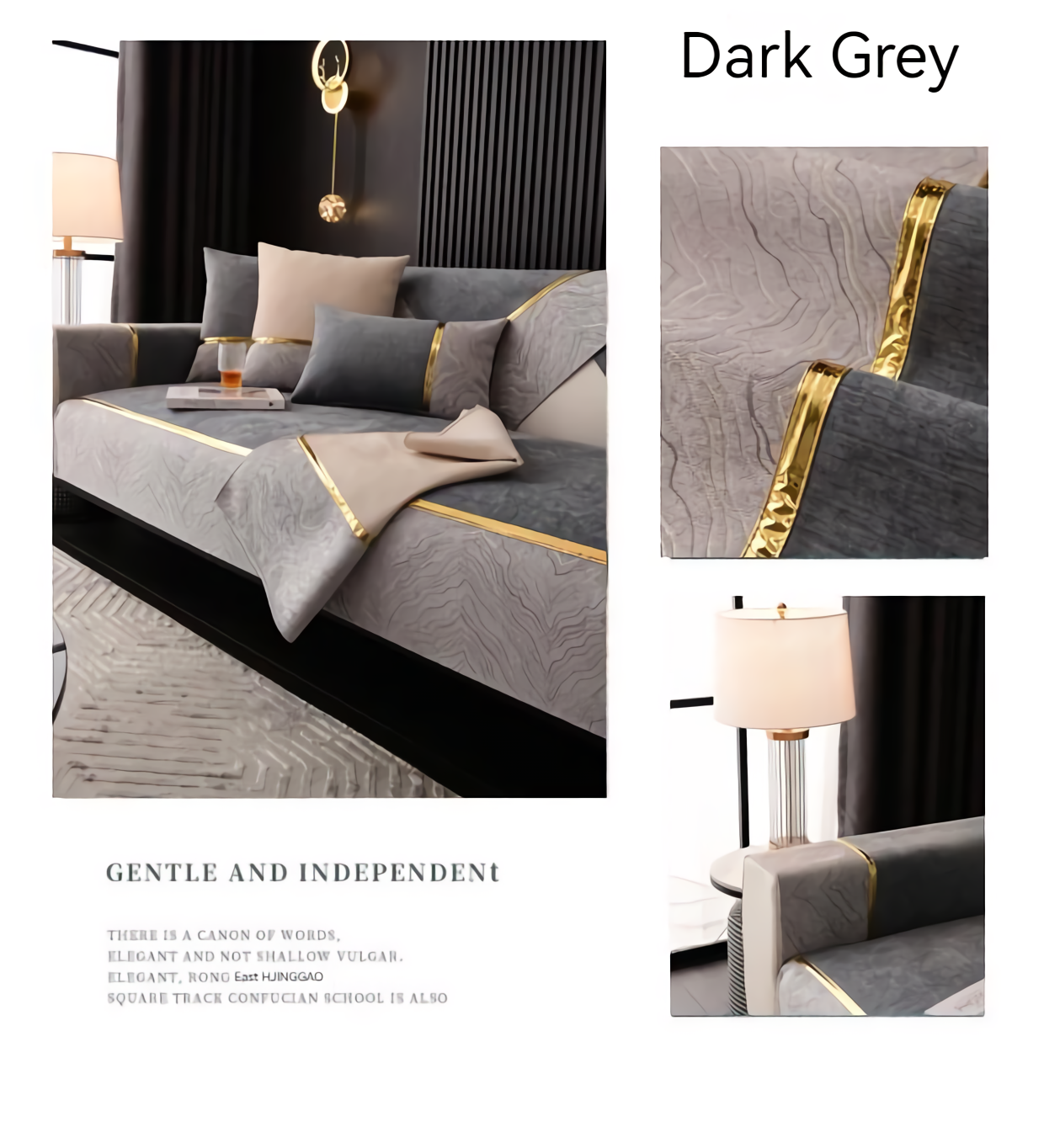 Universal Sofa Cushions for All Seasons Comfortable, Soft, Non-slip, Breathable Seat and Backrest Covers - Ornate Home
