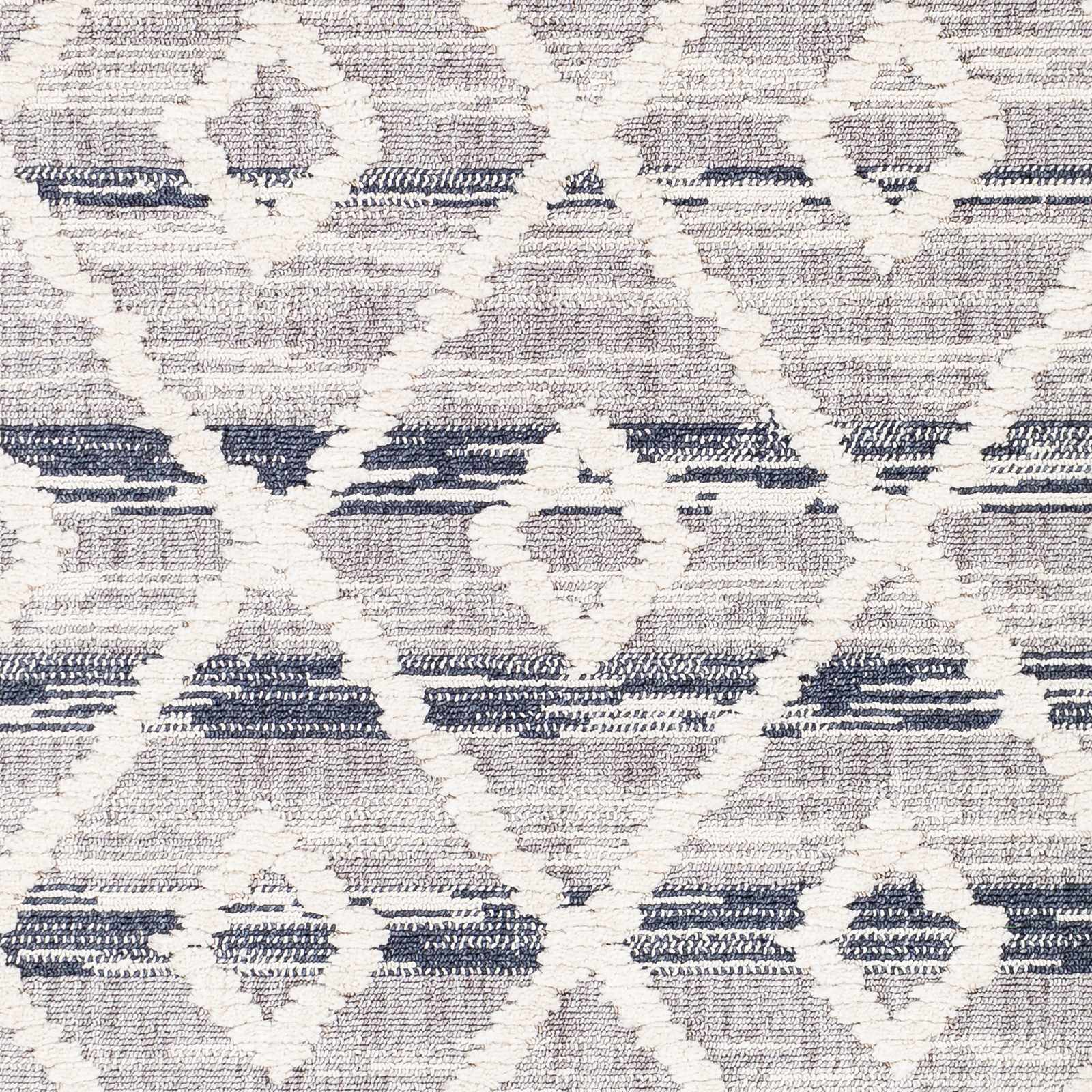 Upham High/Low Pile Rug with Tassels - Clearance - Ornate Home