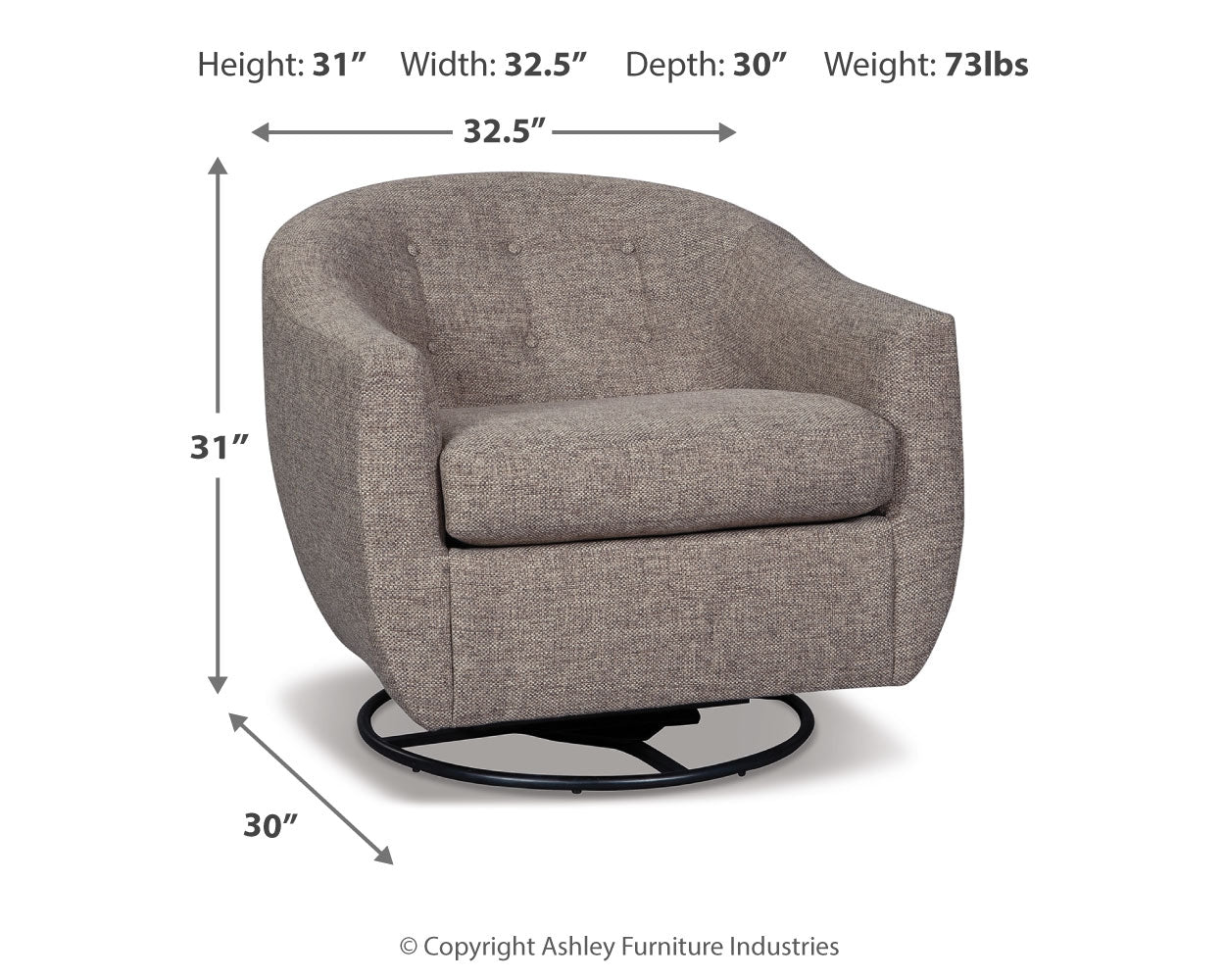 Upshur Accent Chair (Online Special Price) - Ornate Home