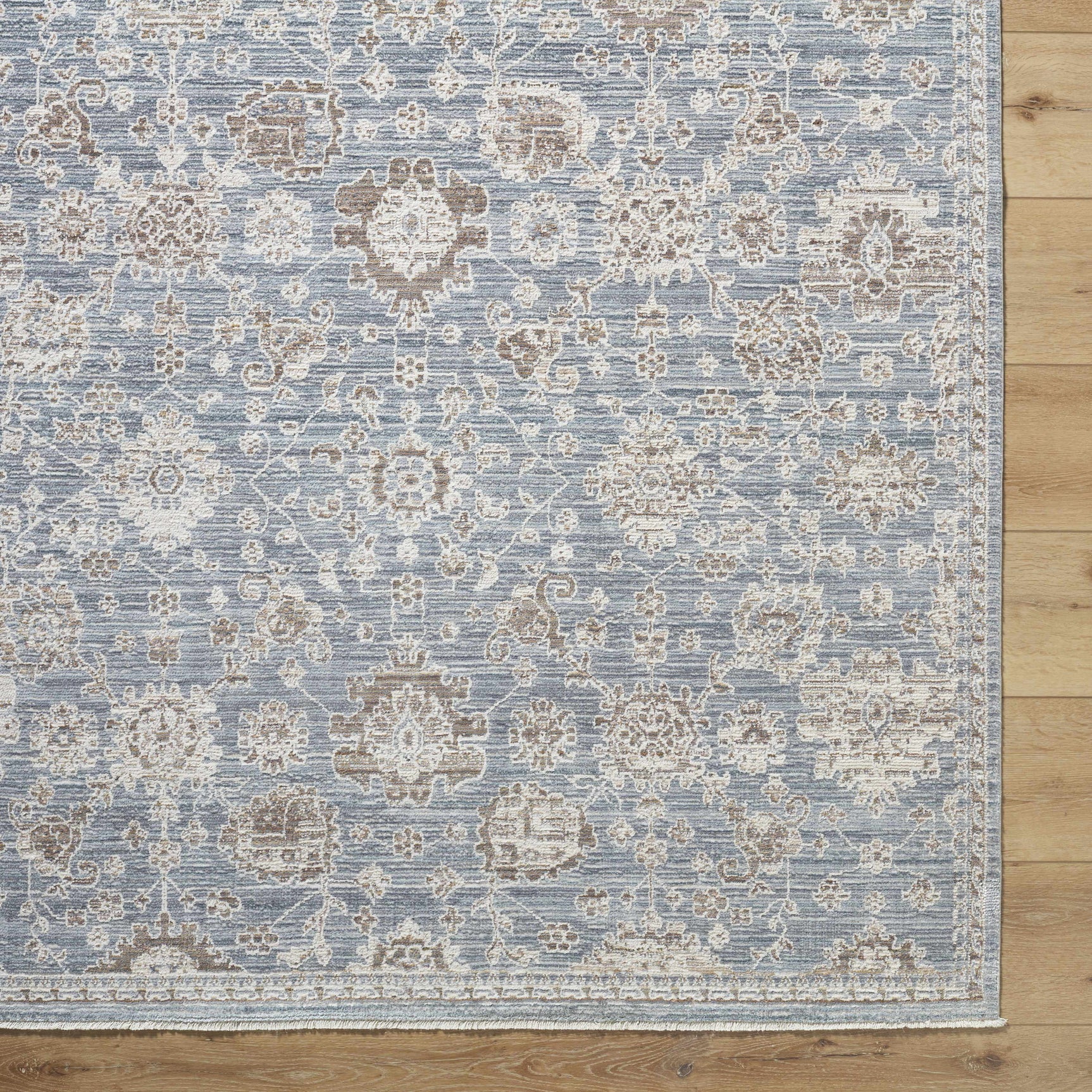 Urara Blue Area Rug - Ornate Home