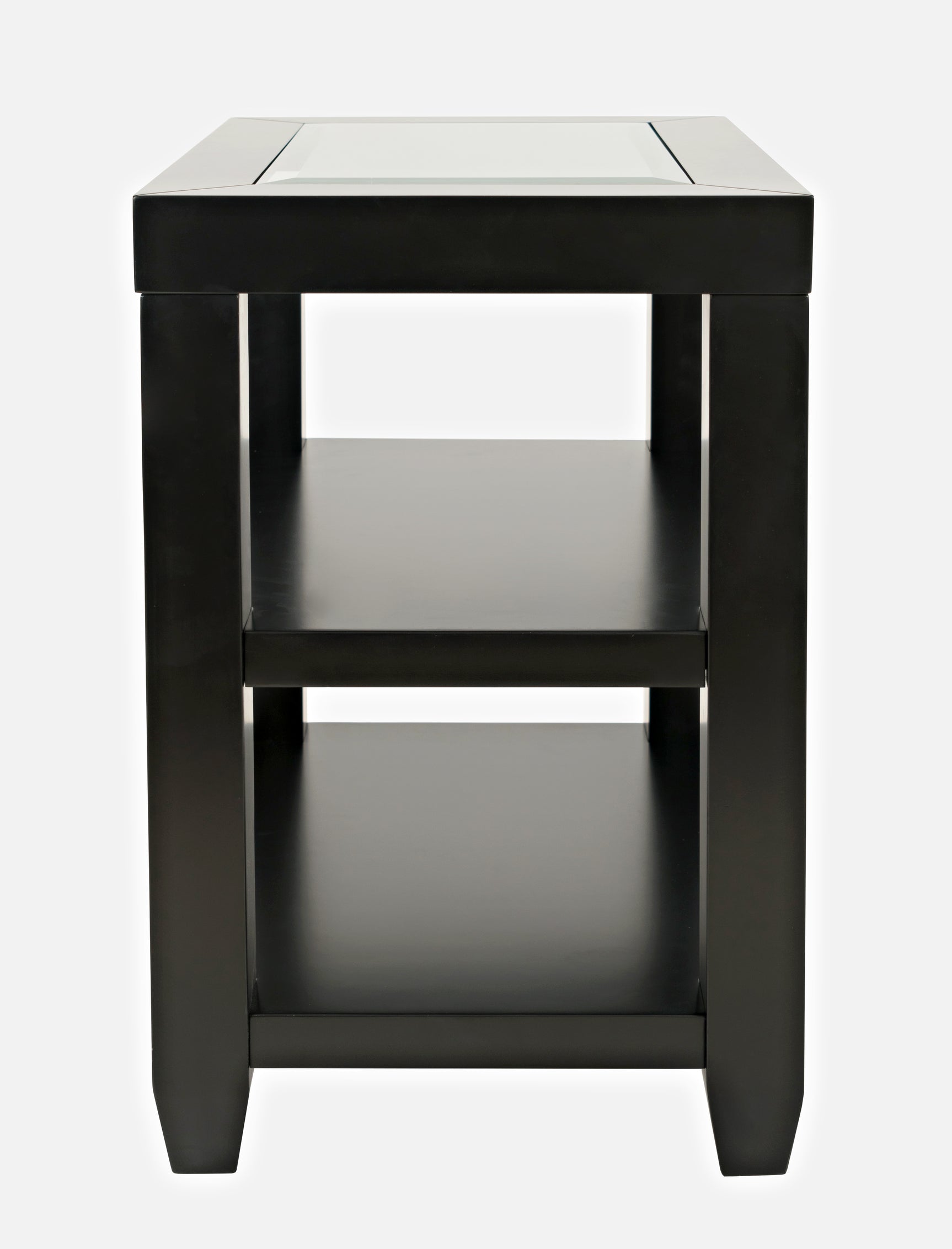 Urban Icon Black Chairside Table - Ornate Home
