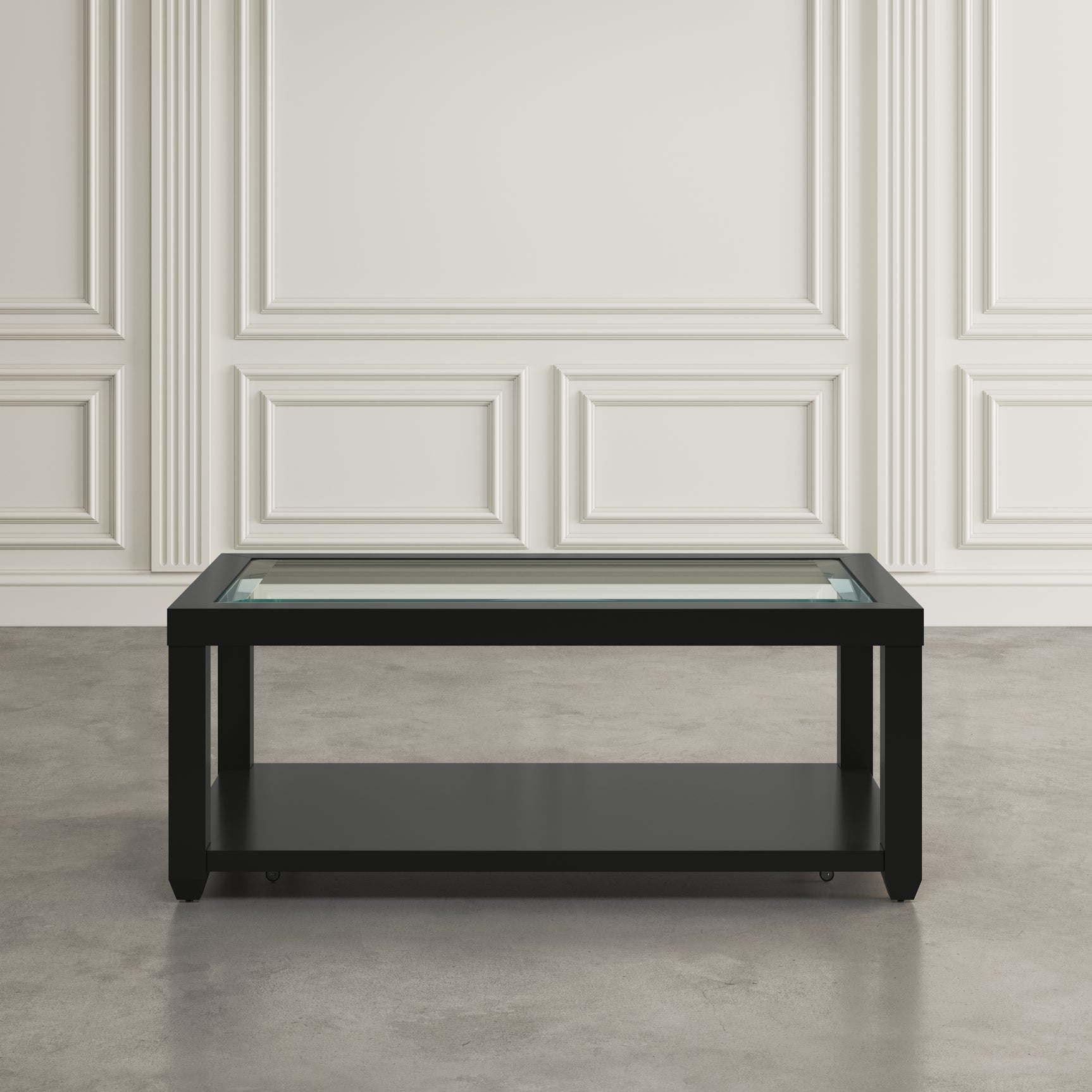 Urban Icon Black Rectangle Cocktail Table - Ornate Home