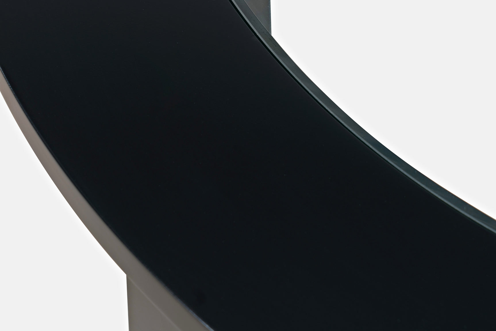 Urban Icon Black Round Dining Table - Ornate Home