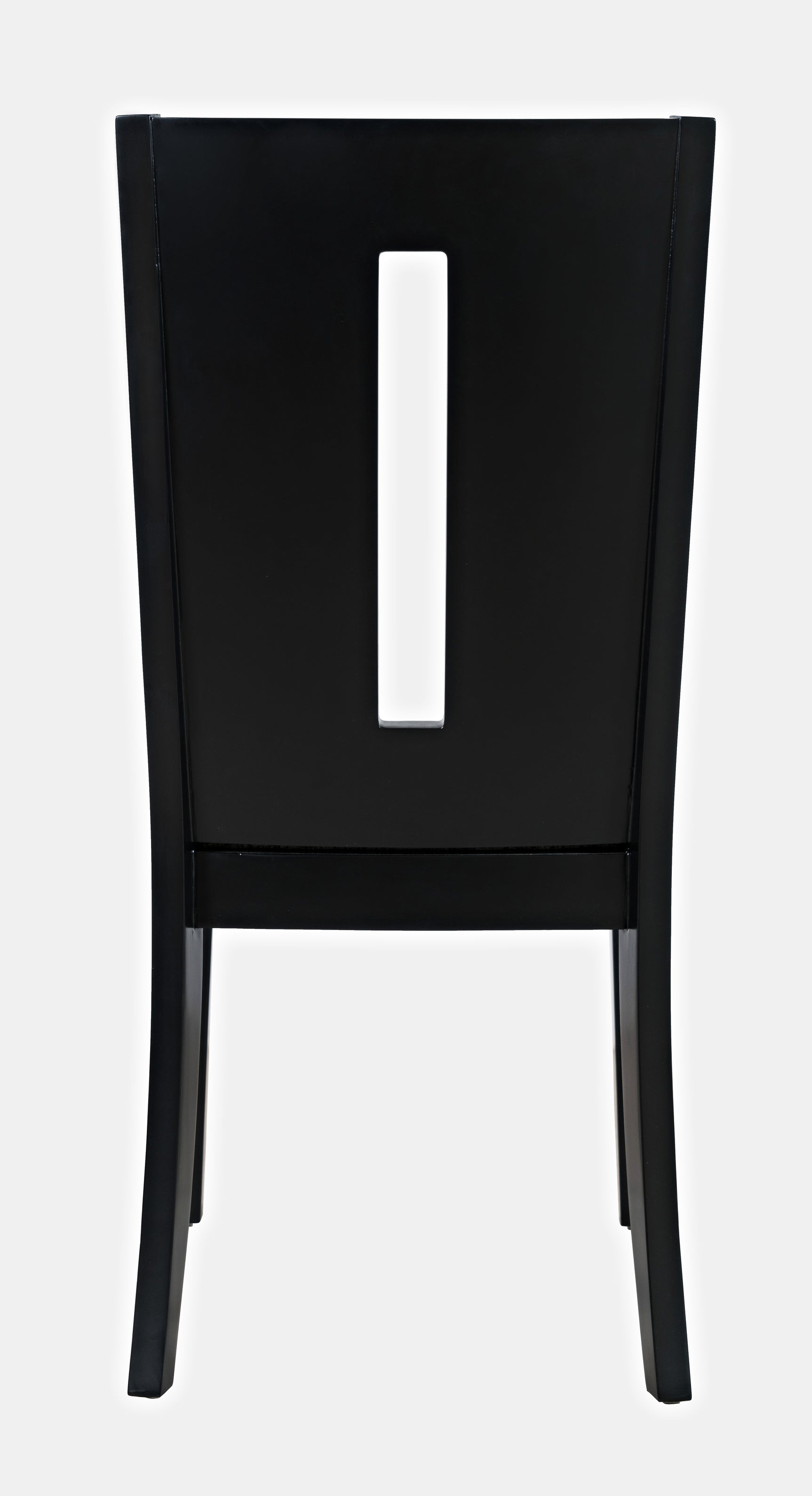 Urban Icon Black Slotback Chair (Set of 2) - Ornate Home