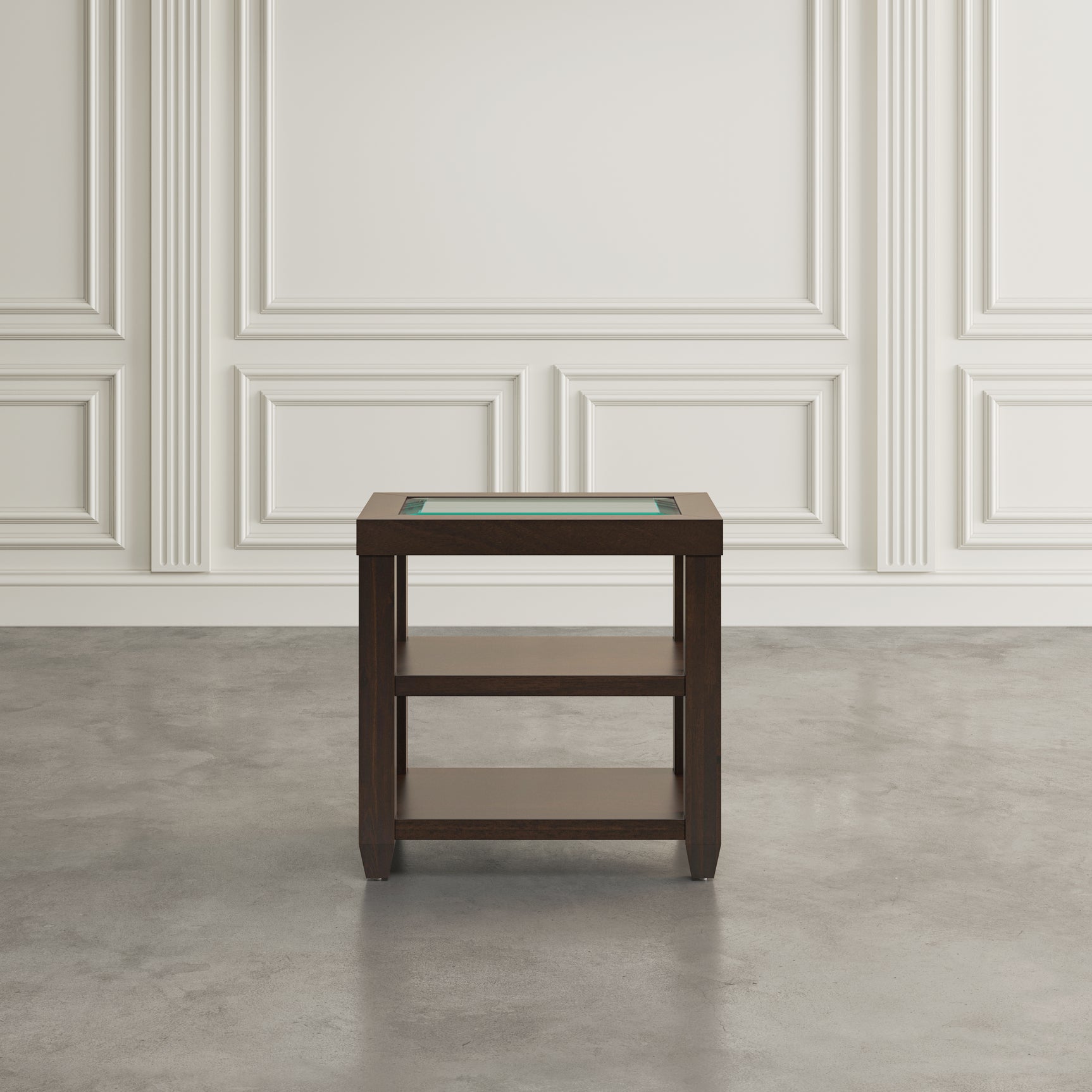 Urban Icon Merlot Chairside Table - Ornate Home