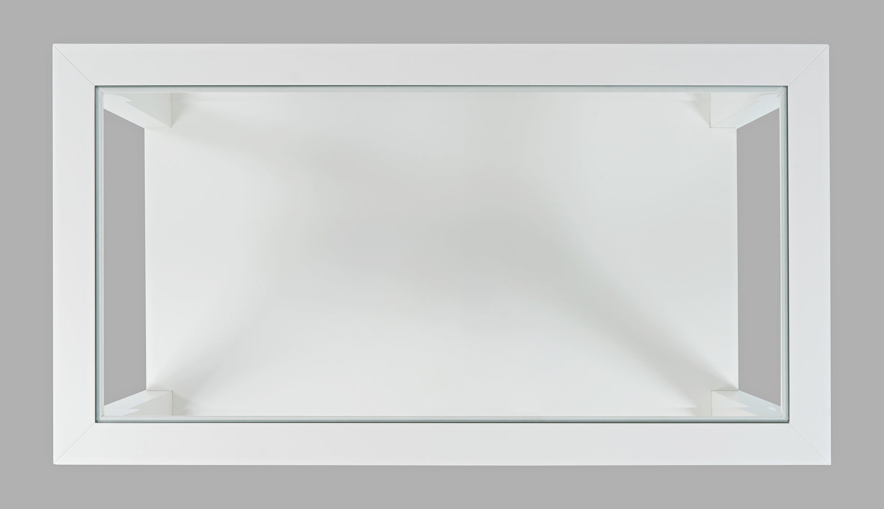 Urban Icon White Rectangle Cocktail Table - Ornate Home