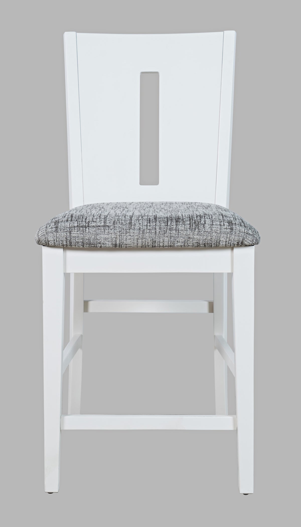 Urban Icon White Round Counter Table w/ 4 Stools - Ornate Home