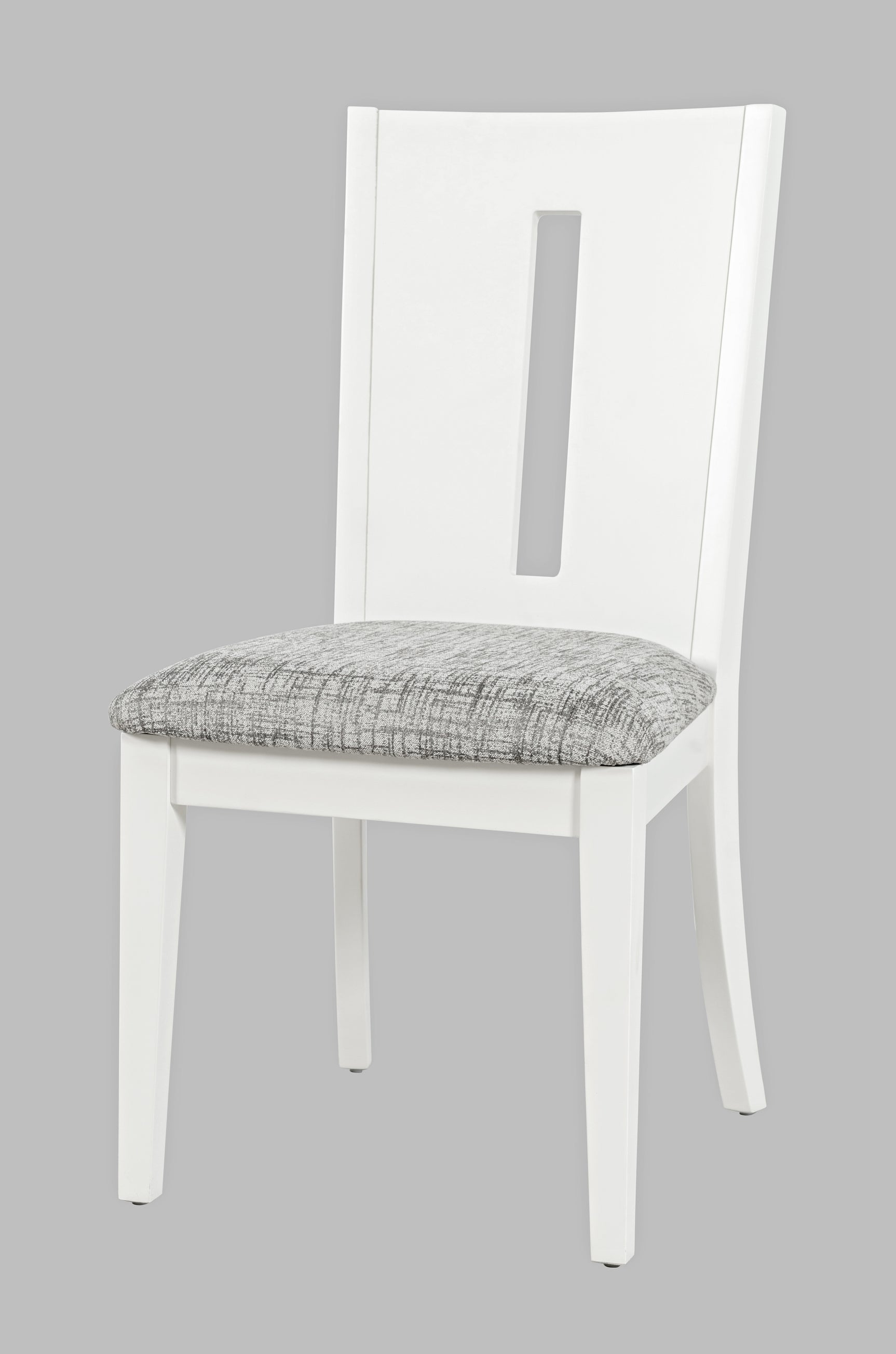 Urban Icon White Slotback Chair (Set of 2) - Ornate Home