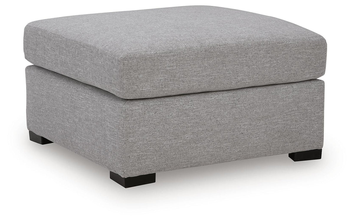 UrbanCrest Pewter Oversized Accent Ottoman (Online Special Price) - Ornate Home