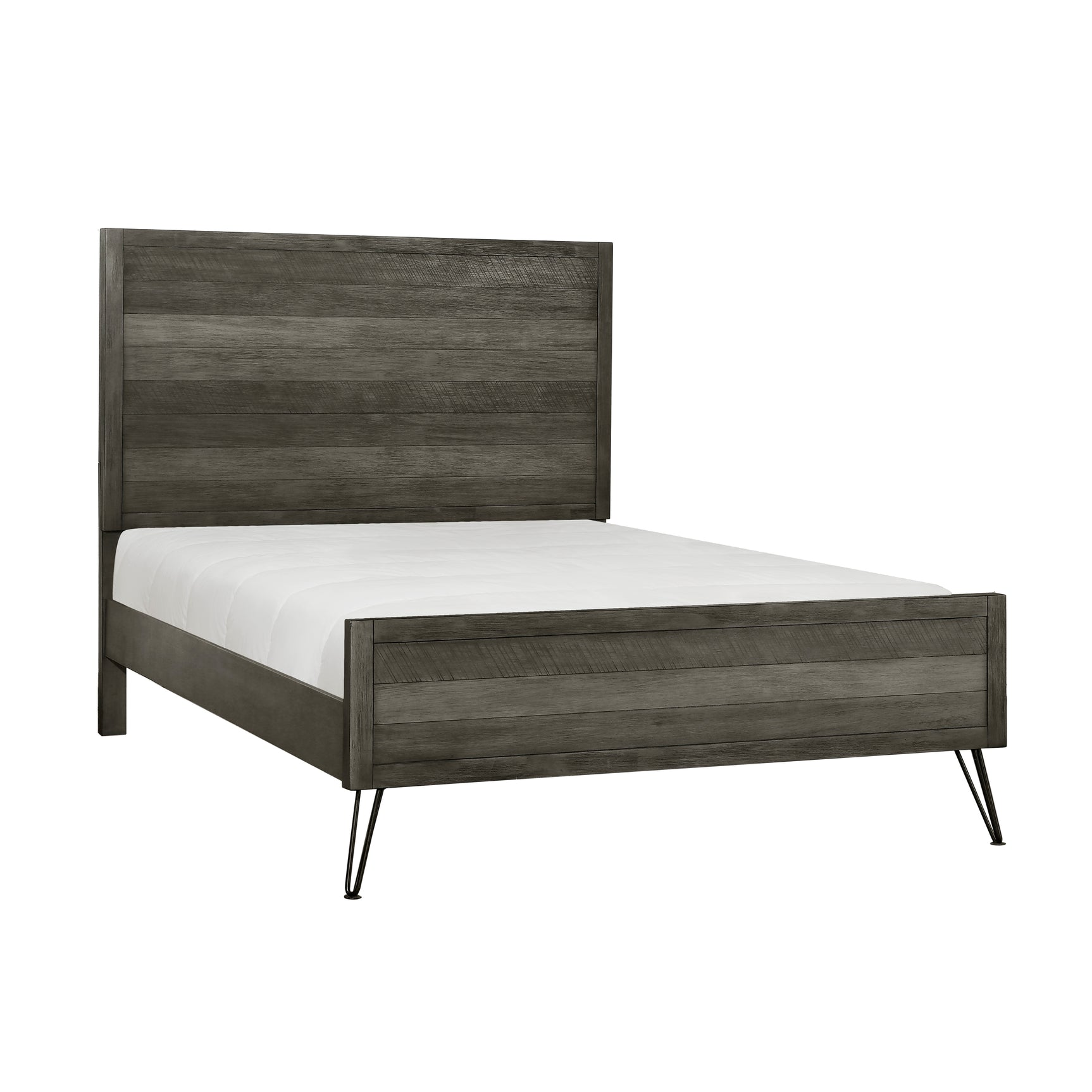 Urbanite 3-Tone Gray 5-Piece Queen Bedroom Set - Ornate Home
