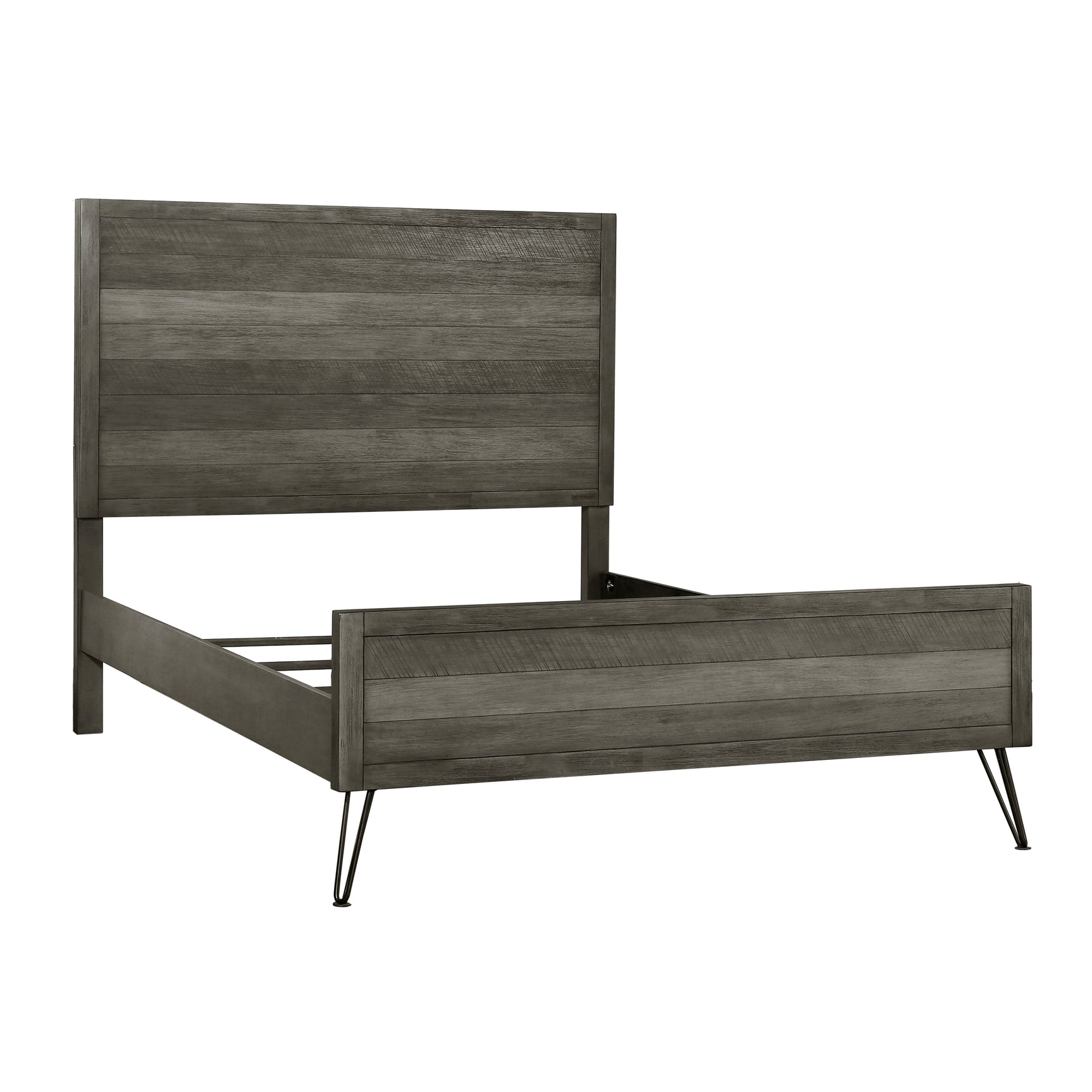 Urbanite 3-Tone Gray 5-Piece Queen Bedroom Set - Ornate Home