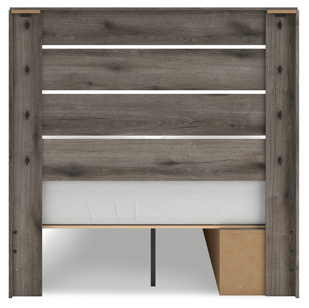 Urbanoore Brown Full Panel Storage Youth Bed (Online Special Price) - Ornate Home