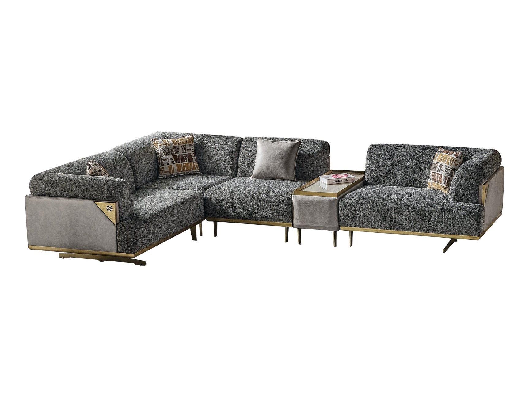 Urla Grey Modular Sectional Sofa