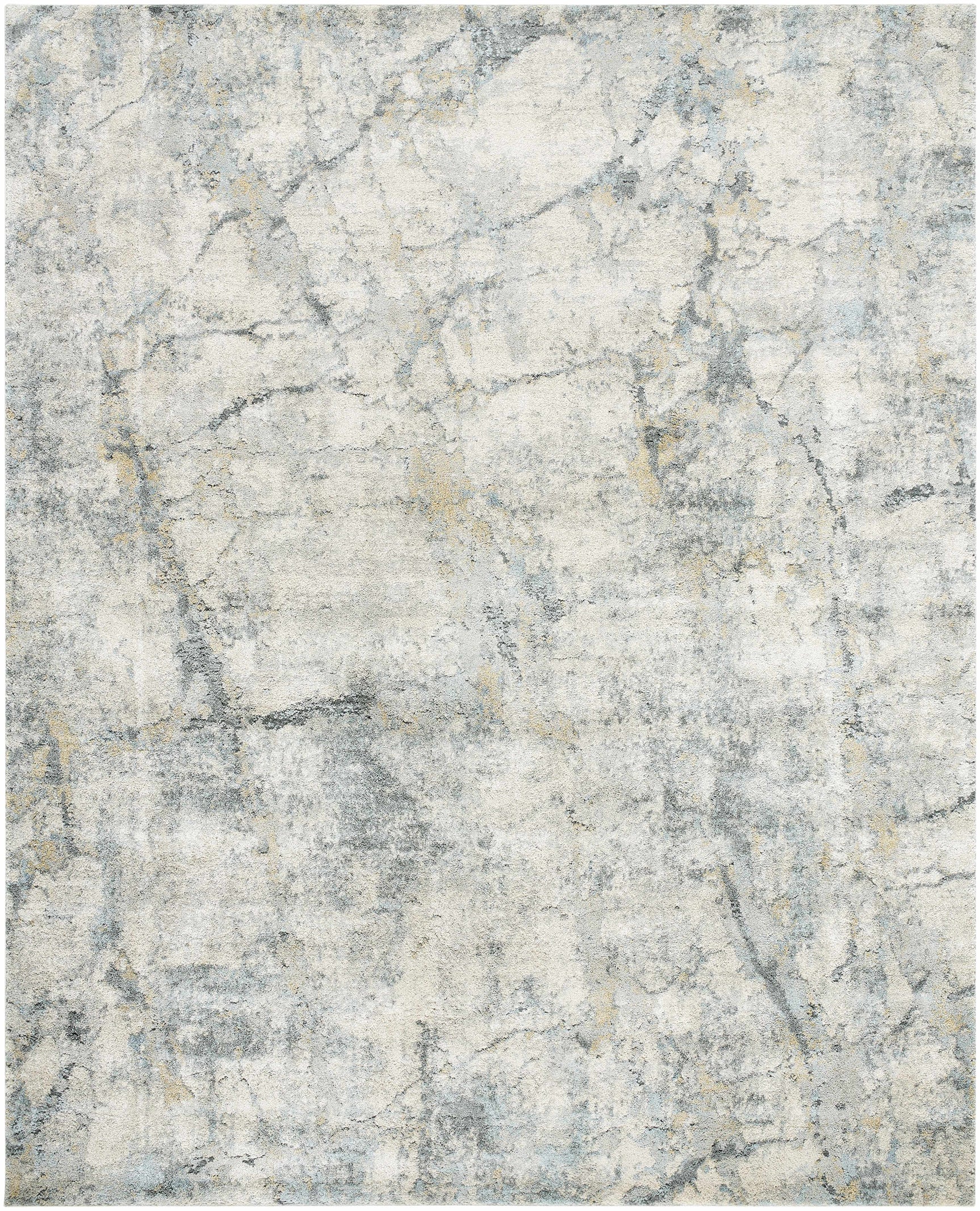 Urowo Light Gray Thick Luxe Rug - Ornate Home
