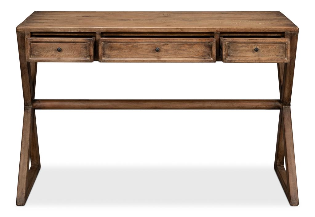 Utility Studio Brown Kitchen Desk - Ornate Home