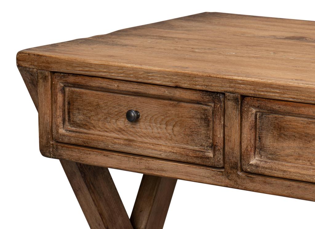 Utility Studio Brown Kitchen Desk - Ornate Home