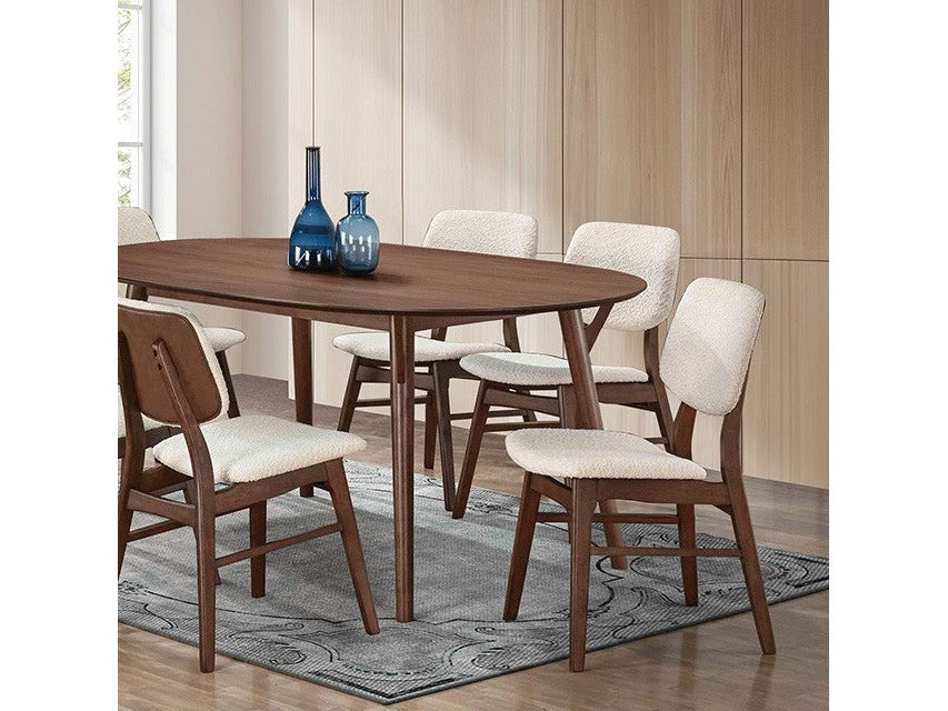 Uzwil Walnut Dining Table - Ornate Home