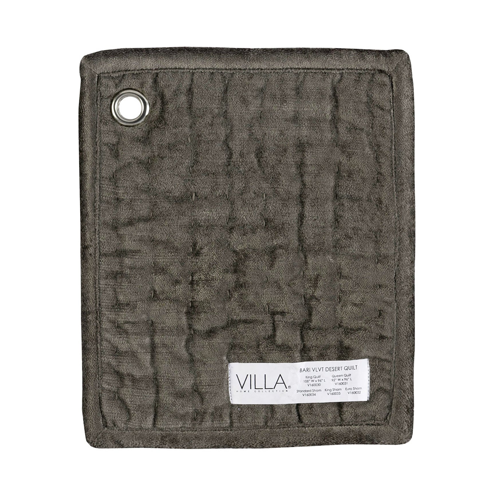 Bari Desert Velvet Quilt Collection