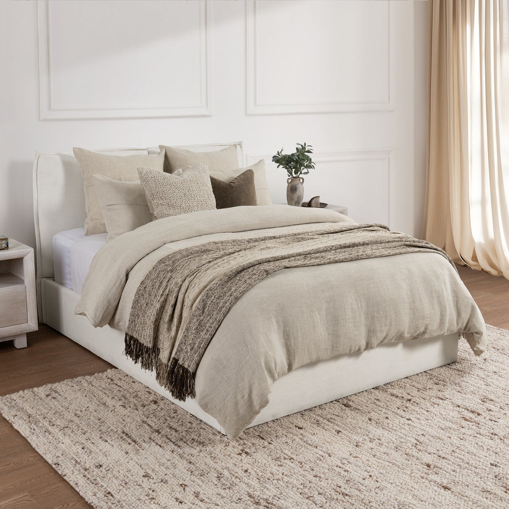Beaumont Linen Duvet Collection