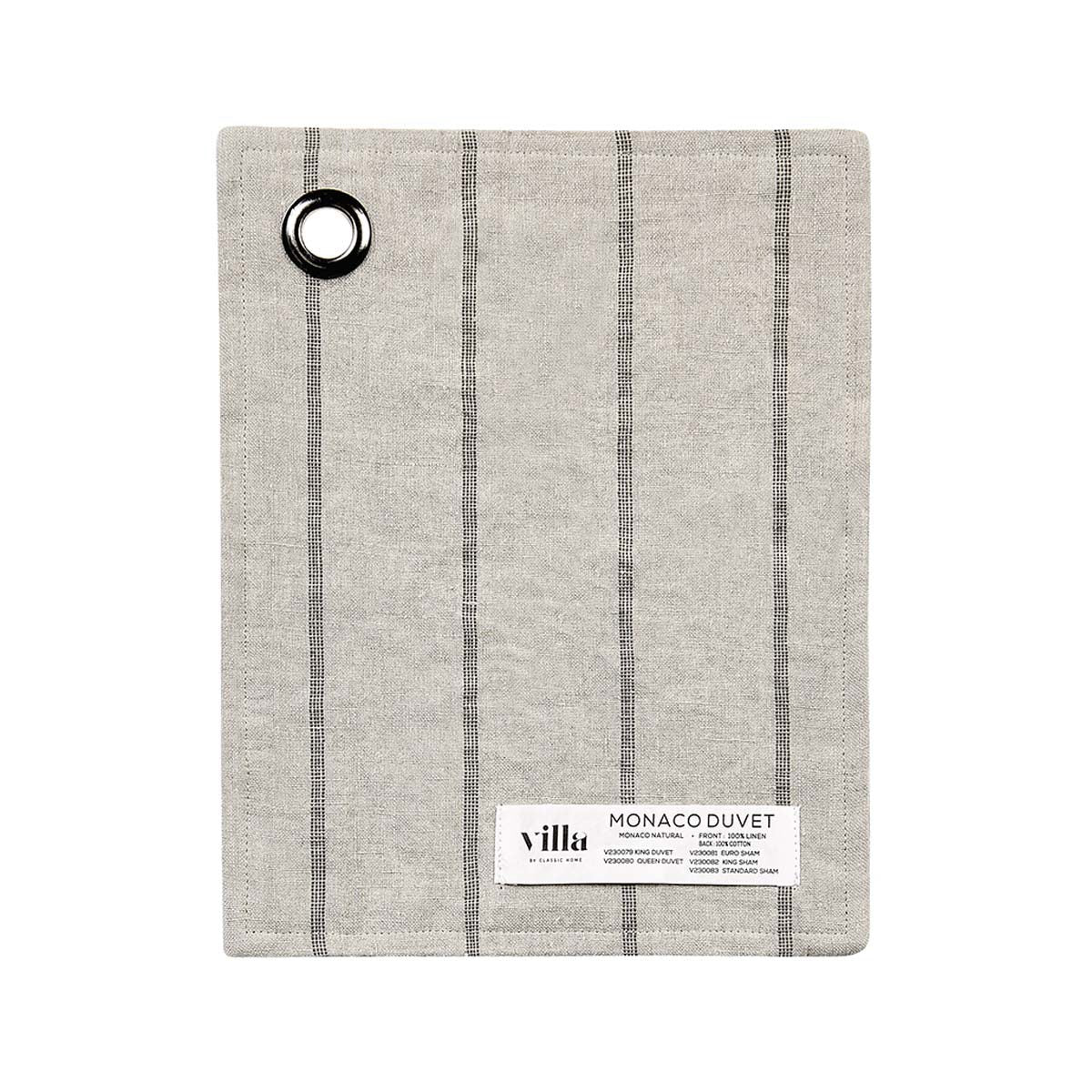 Monaco Natural Duvet Collection