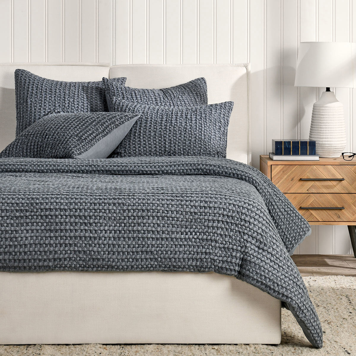 Colmar Marina Blue Quilt Collection