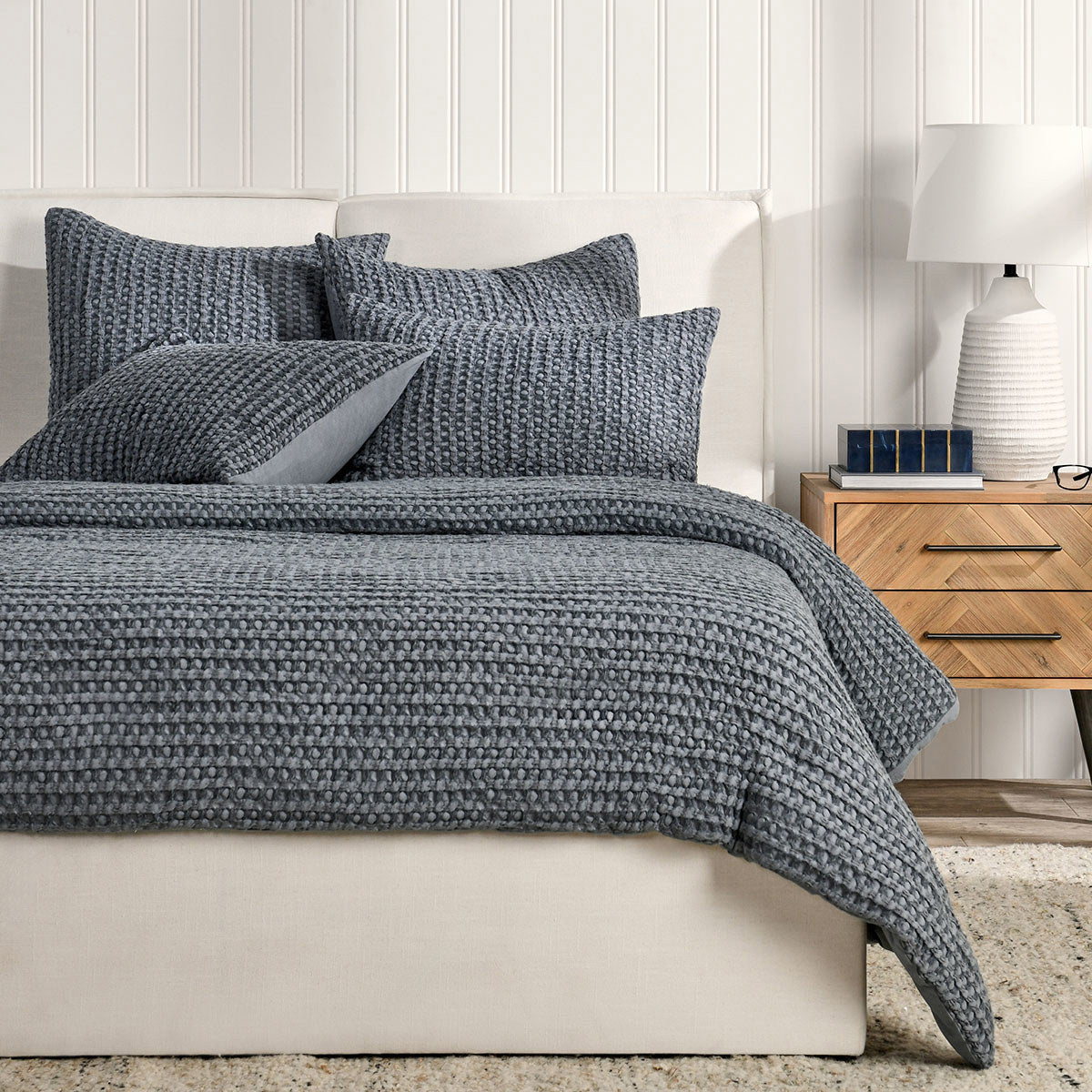Colmar Marina Blue Quilt Collection