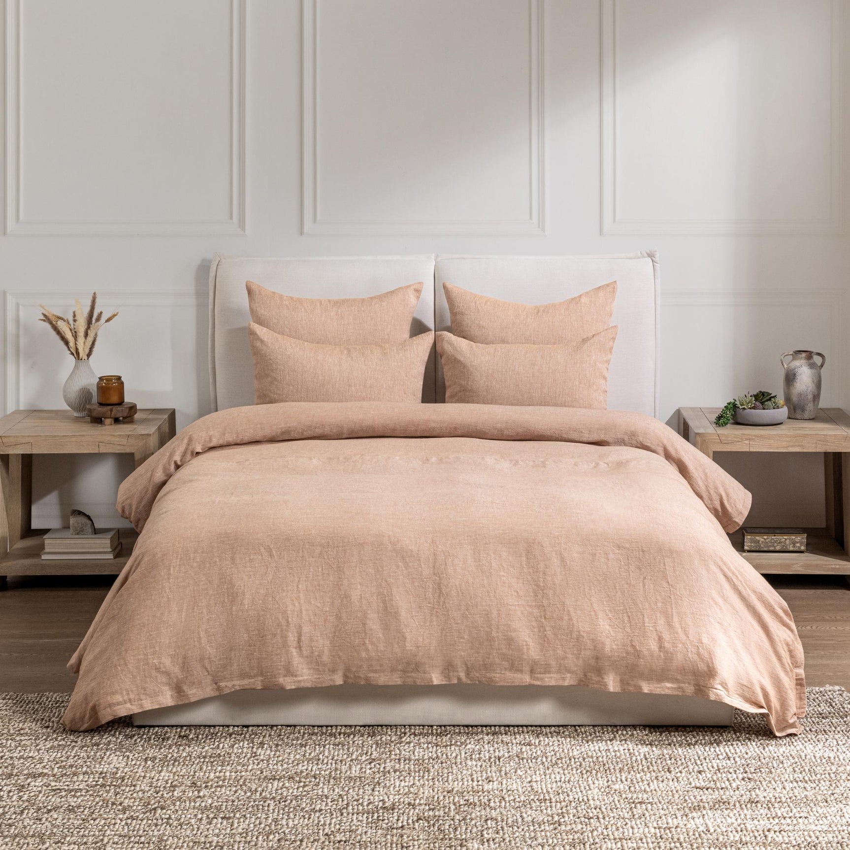 Jayson Clay Linen Cashmere Duvet Collection