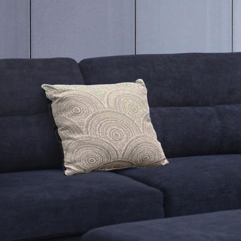 Diego Black 100"W Fabric Sectional Sofa with Right-Facing Chaise & Ottoman