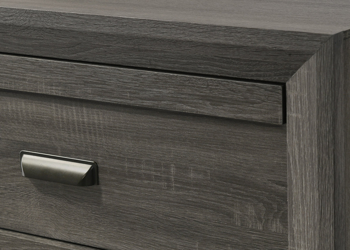 VALOR Grey Nightstand - Ornate Home