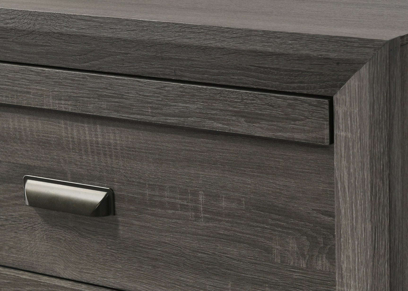 VALOR Grey Nightstand - Ornate Home