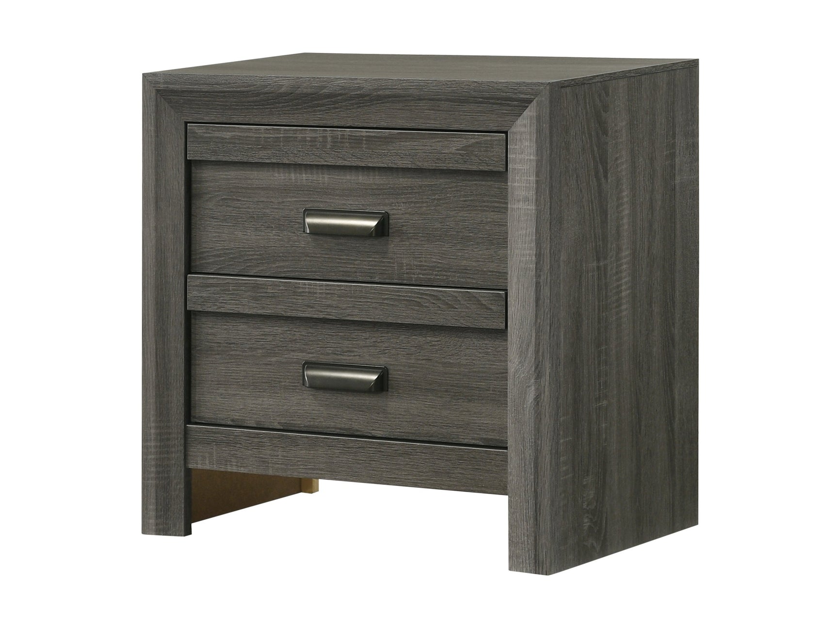 VALOR Grey Nightstand - Ornate Home
