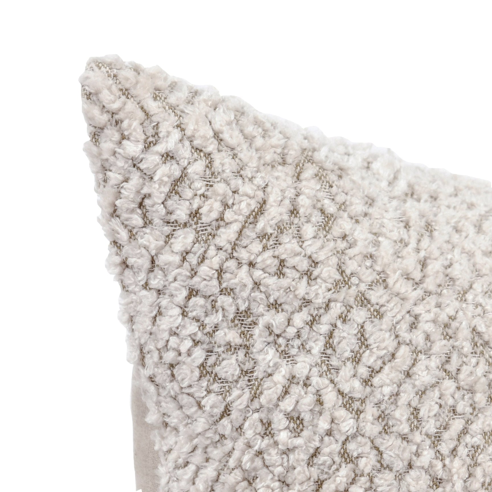 VC Ivory/Natural Maris Multiple Sizes Throw Pillow (Set of 2) - Ornate Home