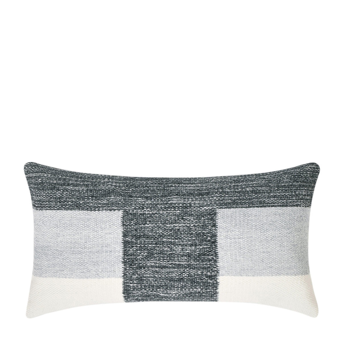 VC Kass Charcoal/Ivory Multiple Sizes Throw Pillow (Set of 2) - Ornate Home