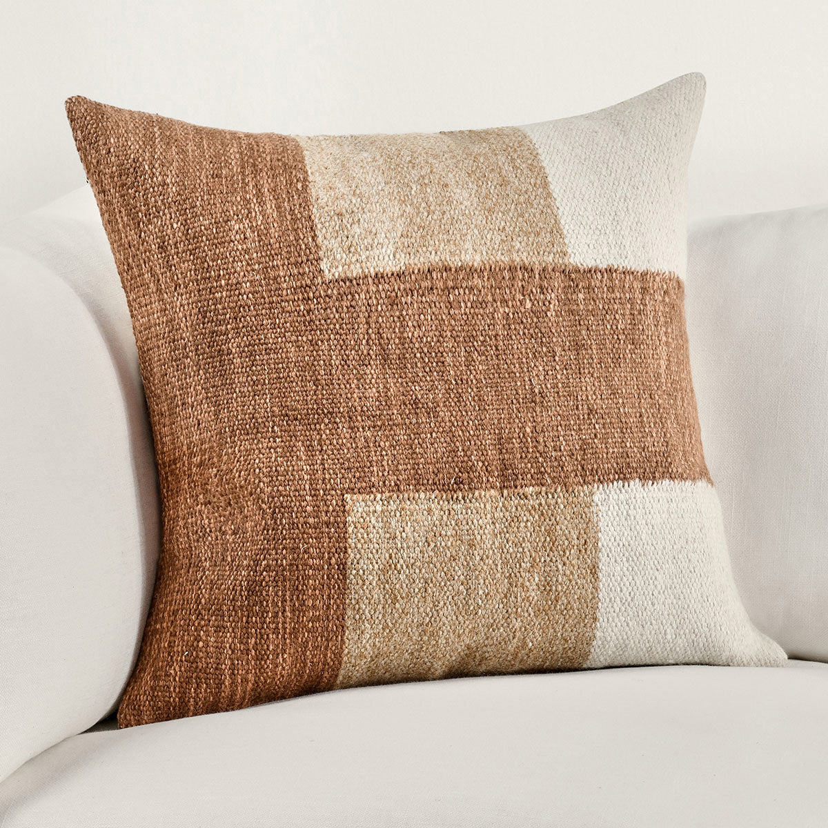 VC Kass Terracotta Multiple Sizes Throw Pillow (Set of 2) - Ornate Home