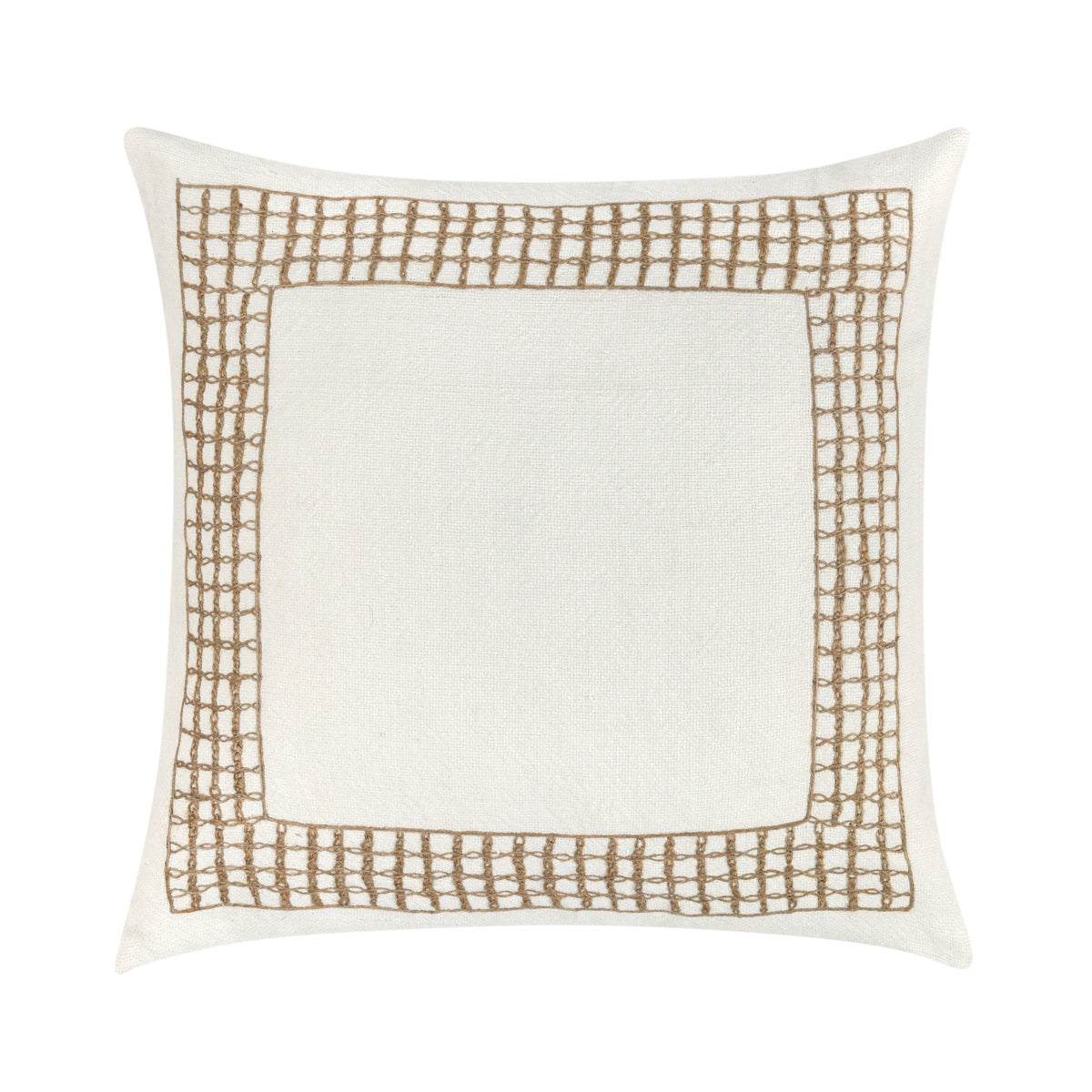 VC Marina White 26x26 Throw Pillow (Set of 2) - Ornate Home